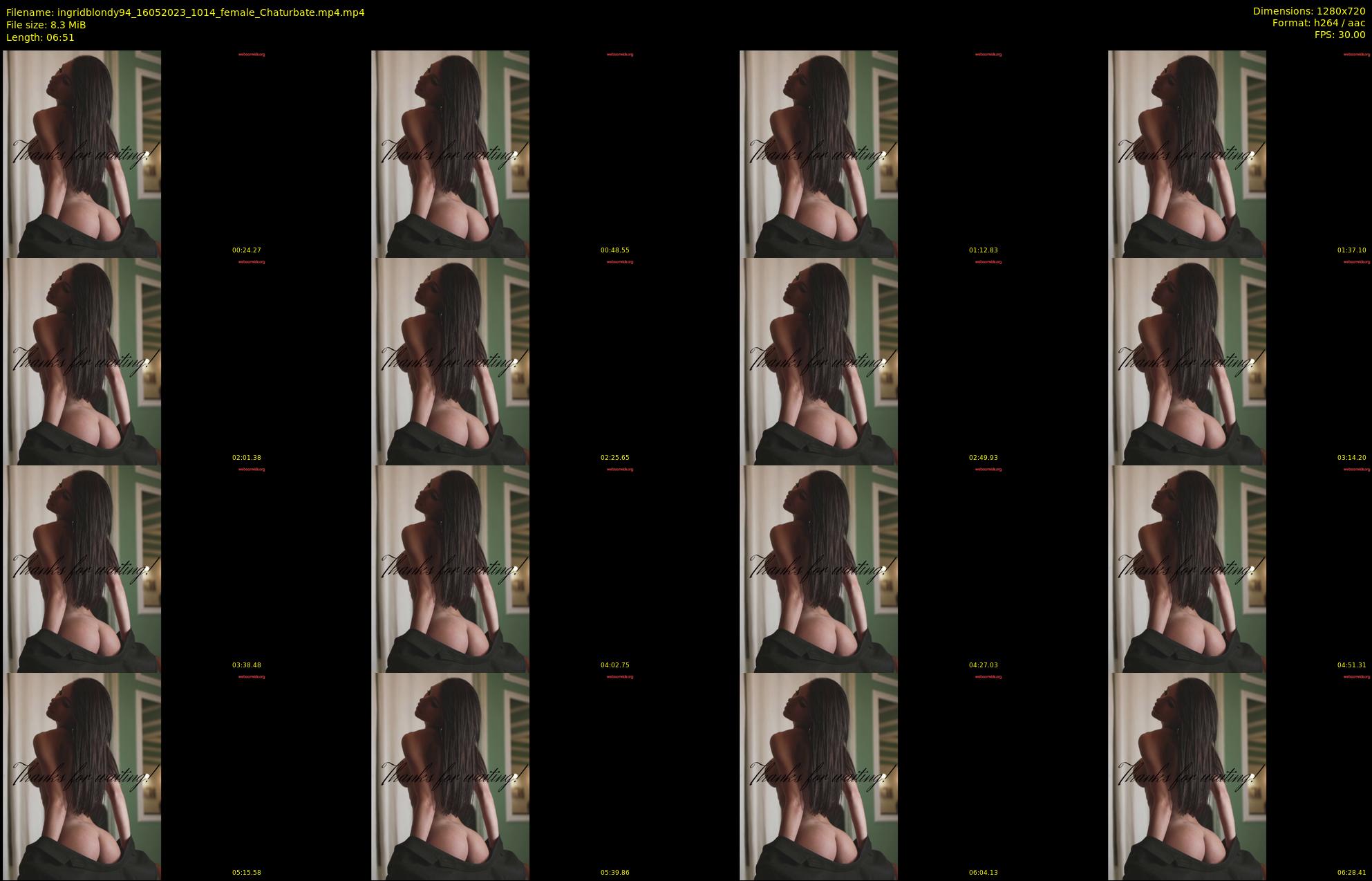 ingridblondy94 — 7 minute Chaturbate female cam show recording, 720p, May 16, 2023