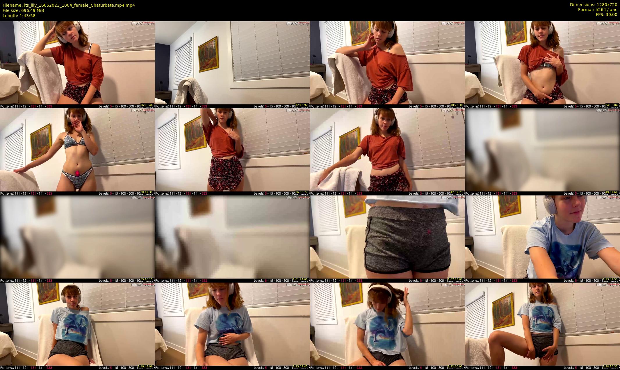 its_lily — 104 minute Chaturbate female cam show recording, 720p, May 16, 2023