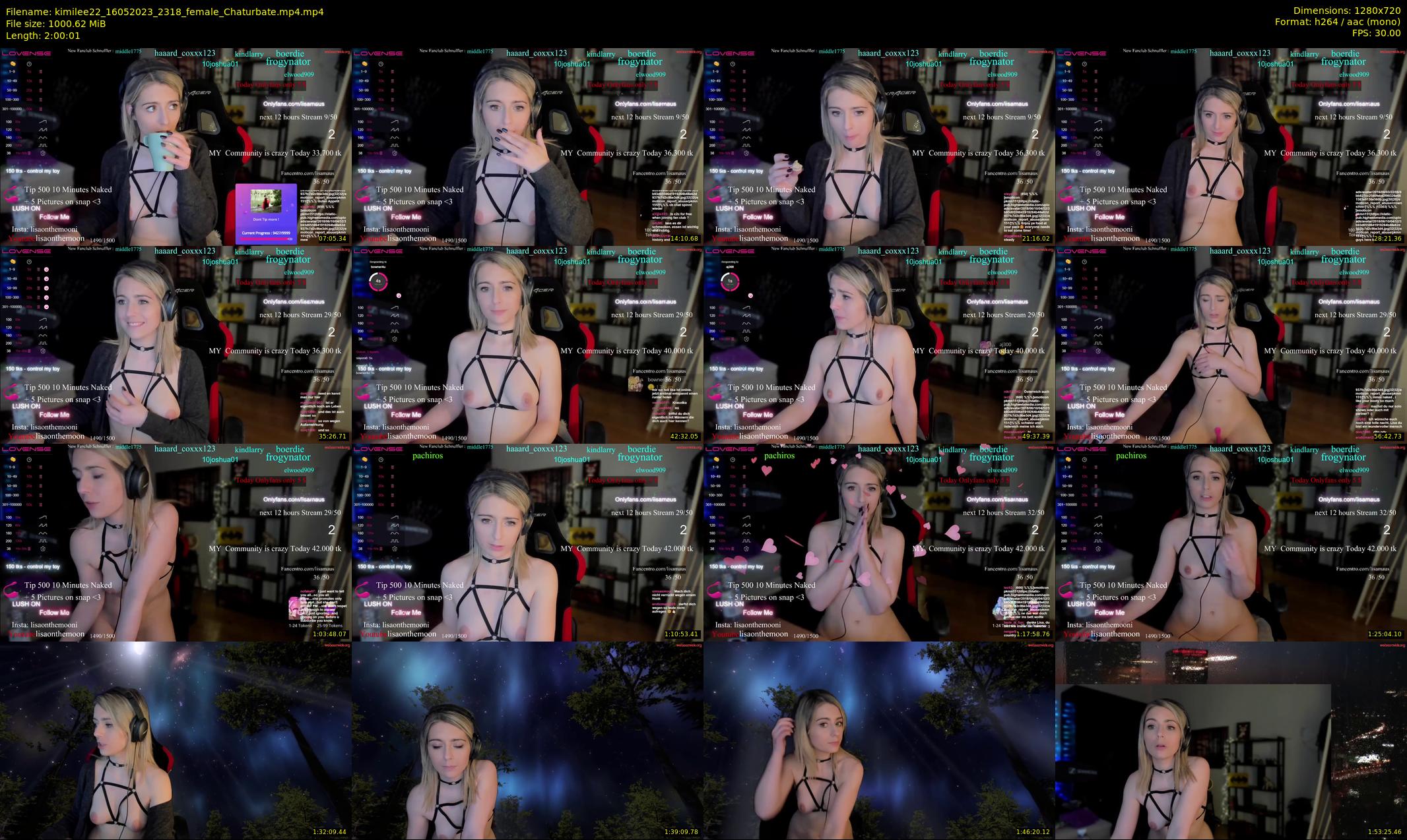 kimilee22 — 121 minute Chaturbate female cam show recording, 720p, May 16, 2023