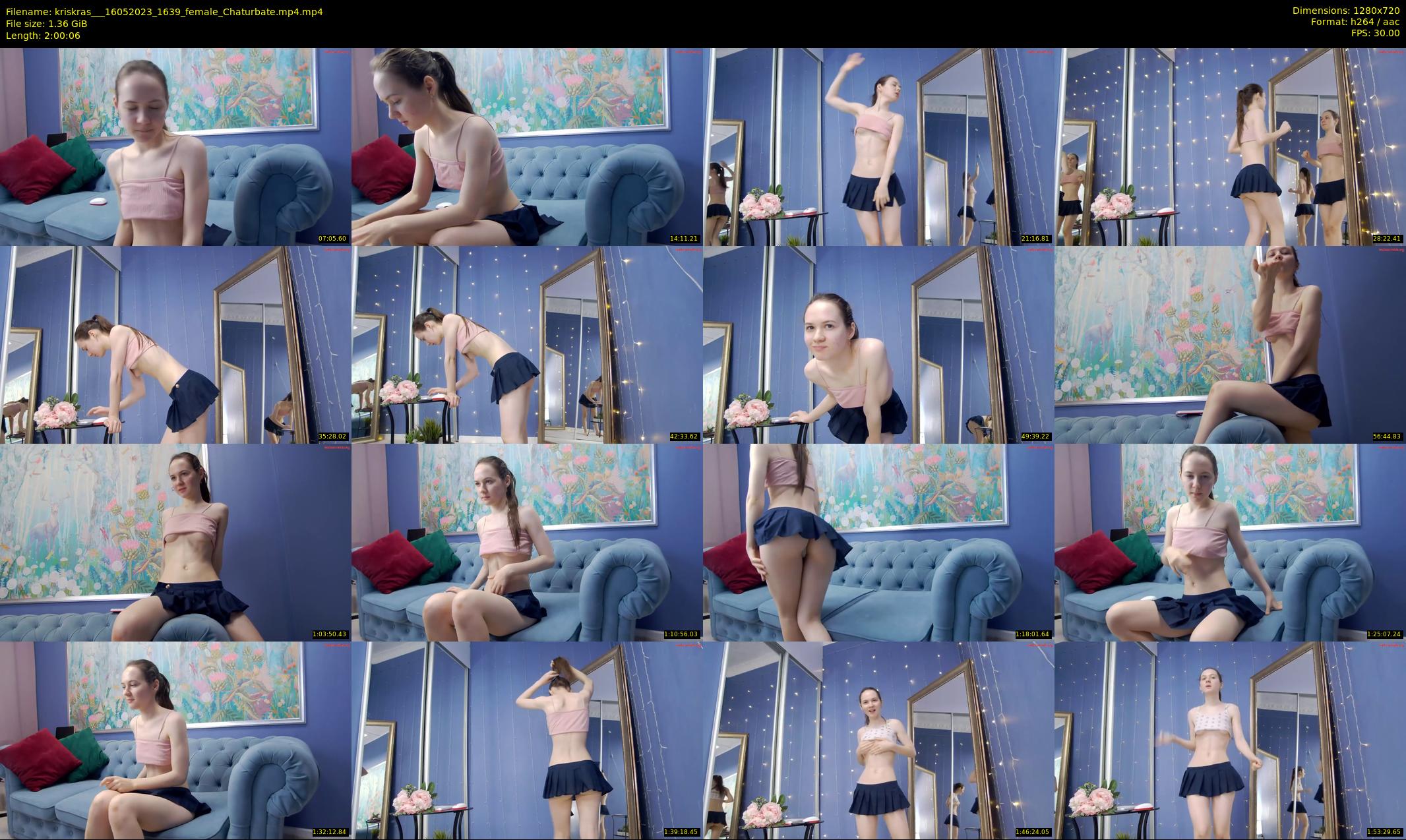 kriskras__ — 121 minute Chaturbate female cam show recording, 720p, May 16, 2023