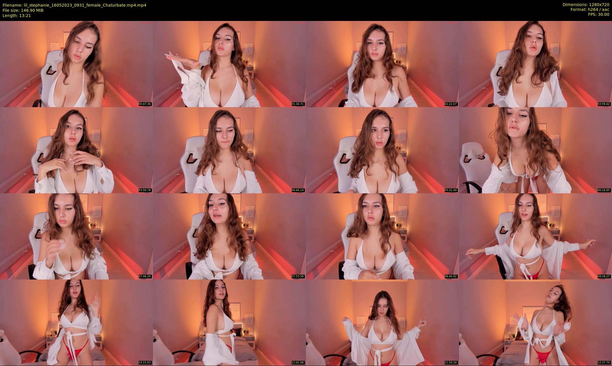 lil_stephanie — 14 minute Chaturbate female cam show recording, 720p, May 16, 2023