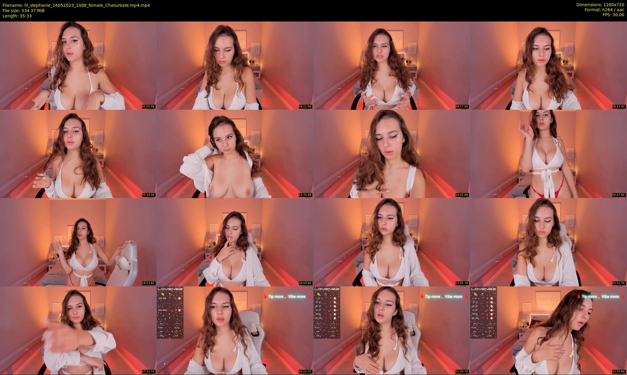 lil_stephanie — 36 minute Chaturbate female cam show recording, 720p, May 16, 2023