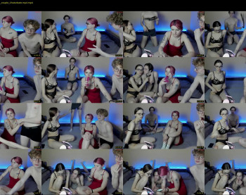 loossers — 29 minute Chaturbate couple cam show recording, 720p, May 16, 2023
