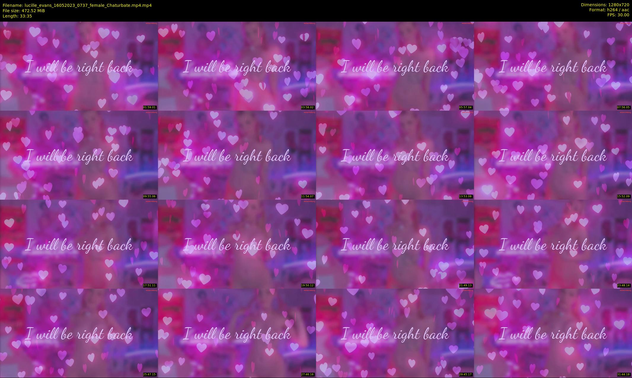 lucille_evans — 34 minute Chaturbate female cam show recording, 720p, May 16, 2023
