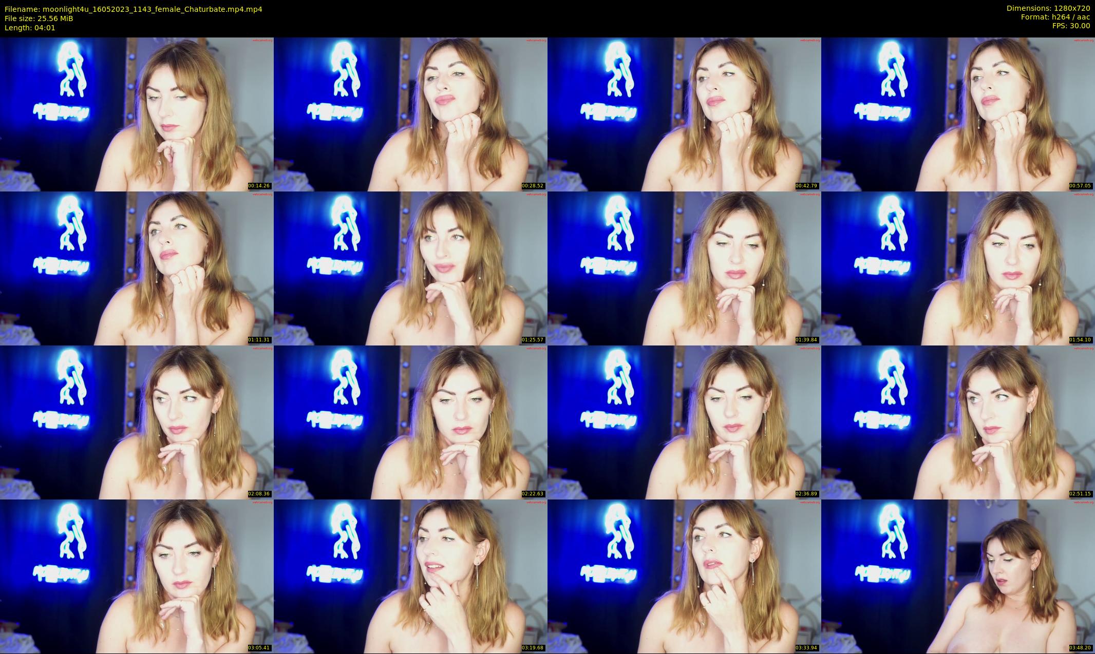 moonlight4u — 5 minute Chaturbate female cam show recording, 720p, May 16, 2023