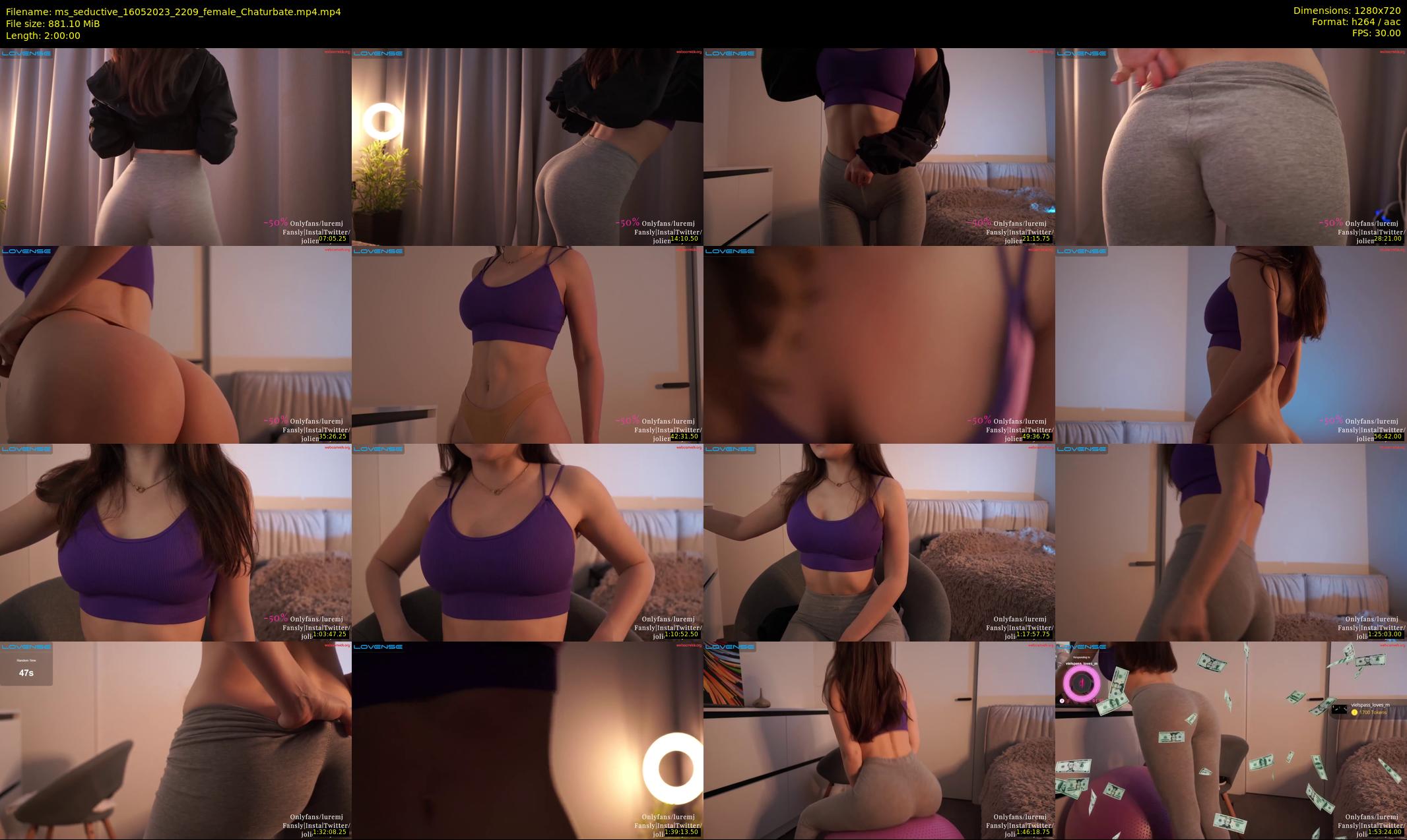 ms_seductive — 120 minute Chaturbate female cam show recording, 720p, May 16, 2023