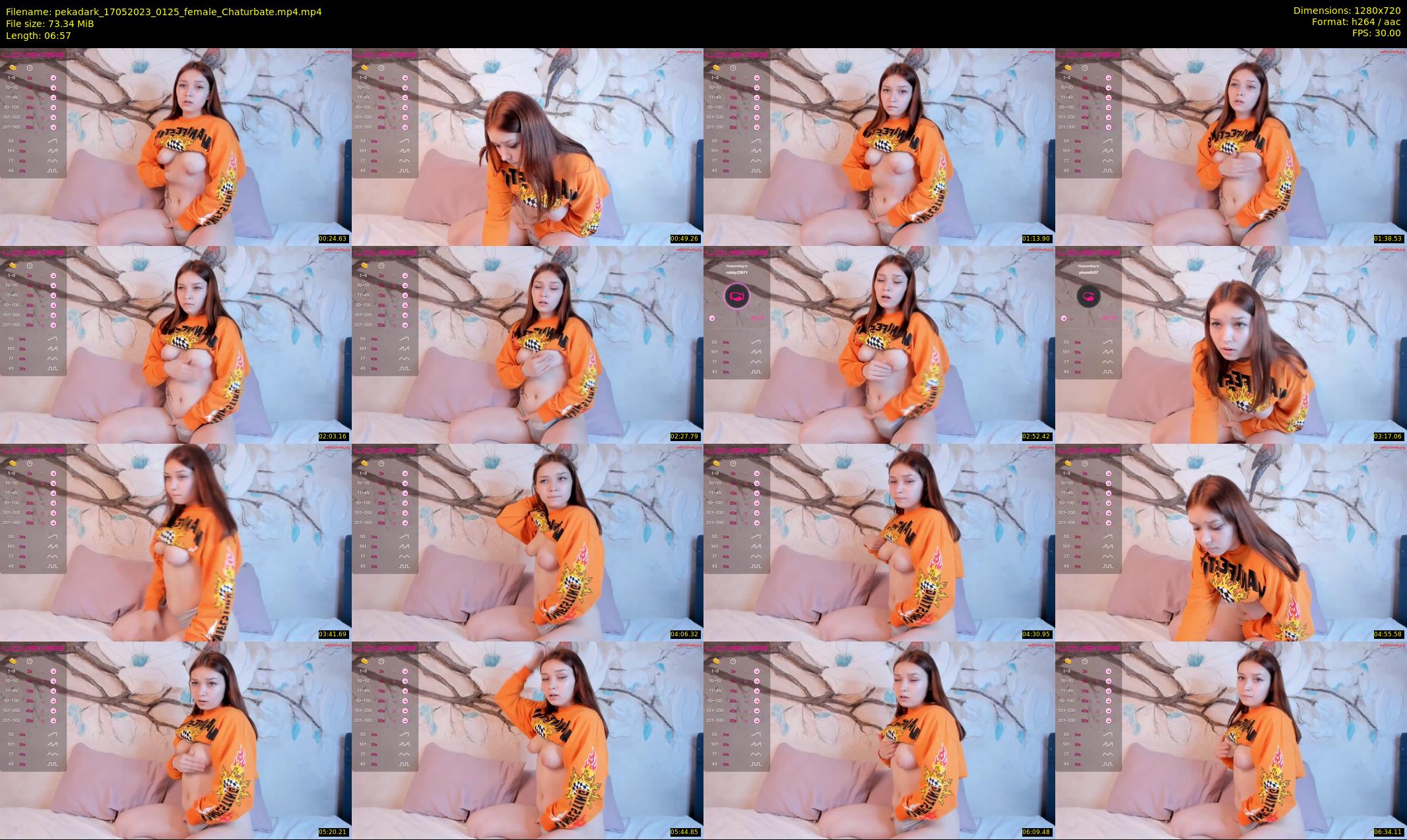 pekadark — 7 minute Chaturbate female cam show recording, 720p, May 17, 2023
