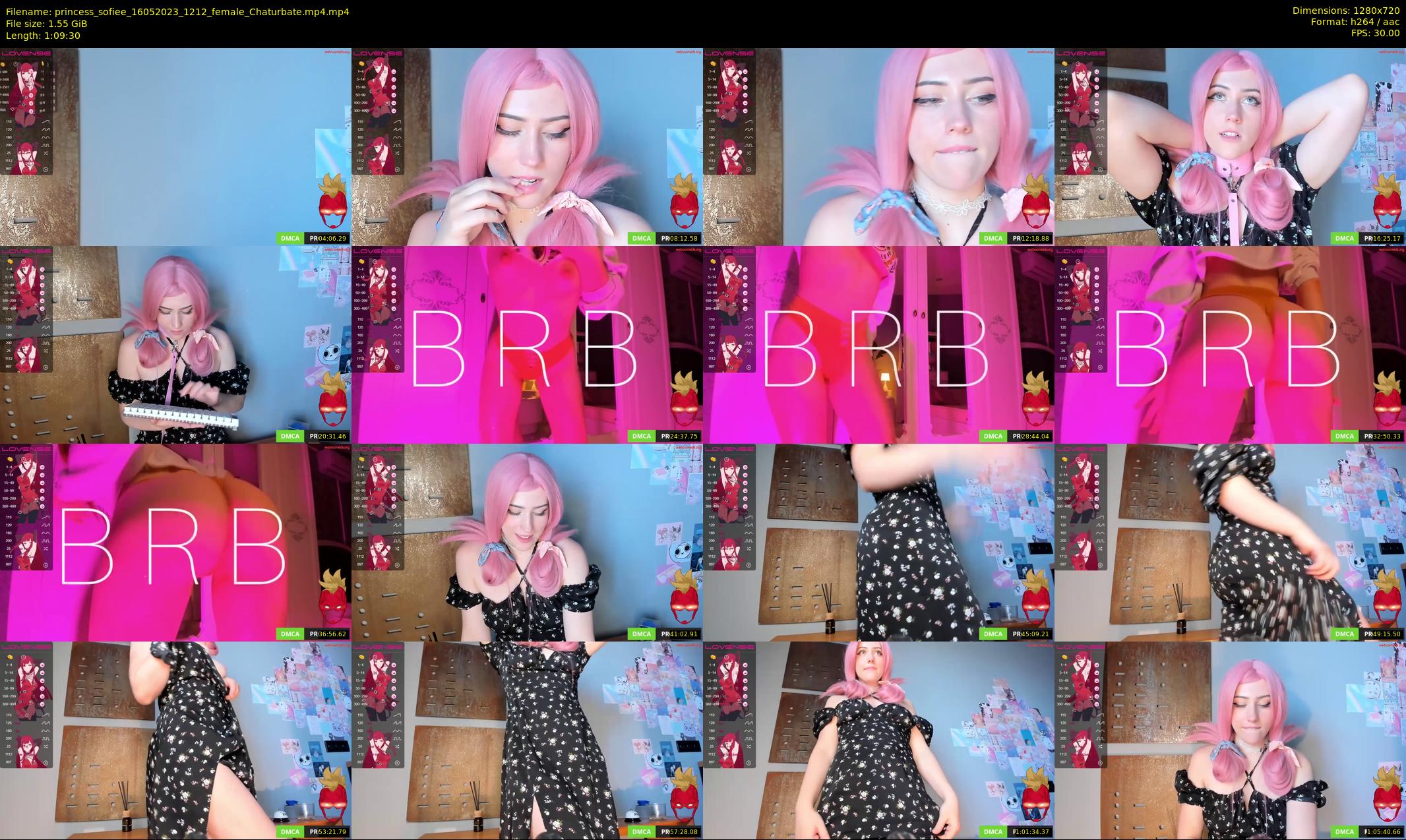 princess_sofiee — 70 minute Chaturbate female cam show recording, 720p, May 16, 2023