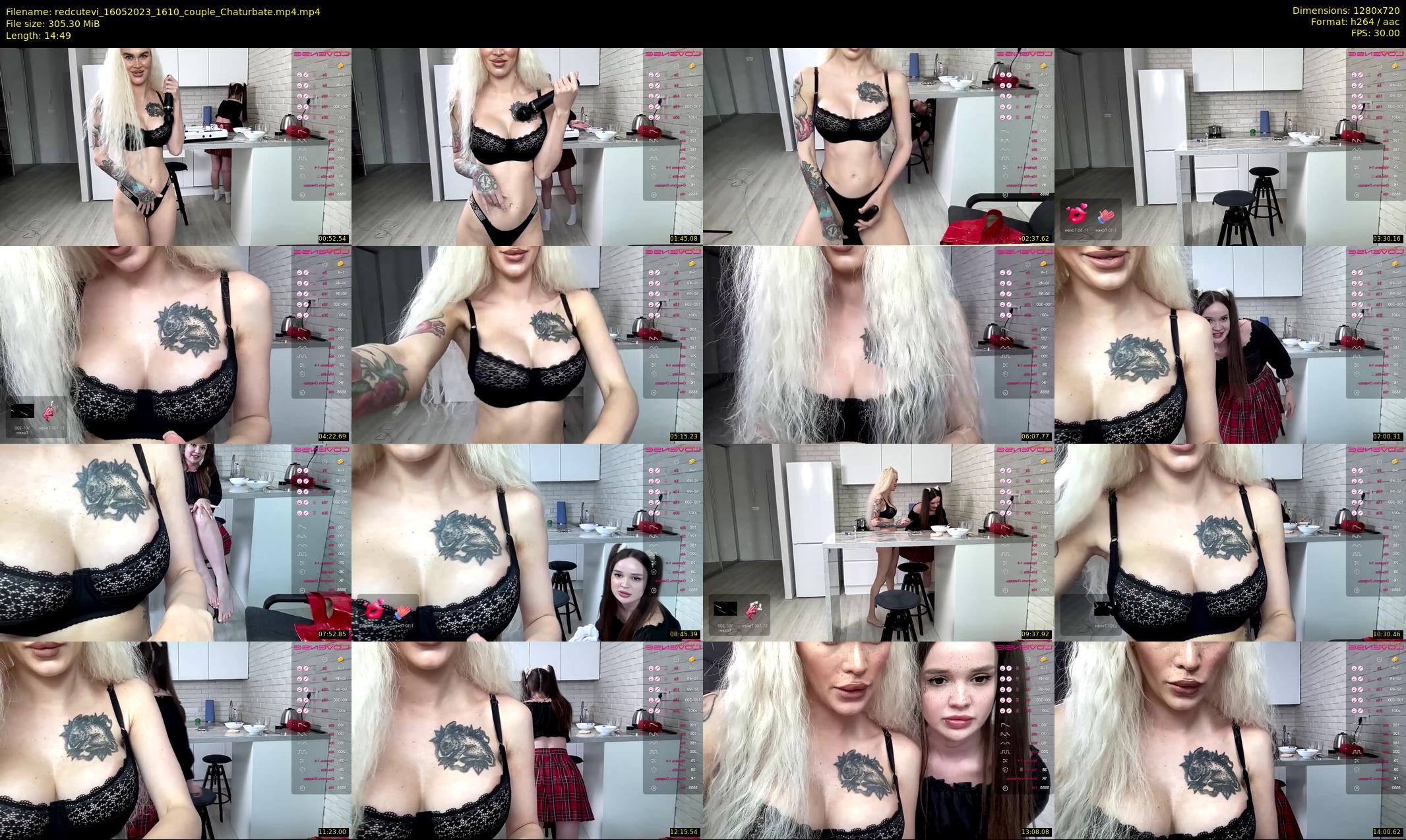 redcutevi — 15 minute Chaturbate female cam show recording, 720p, May 16, 2023