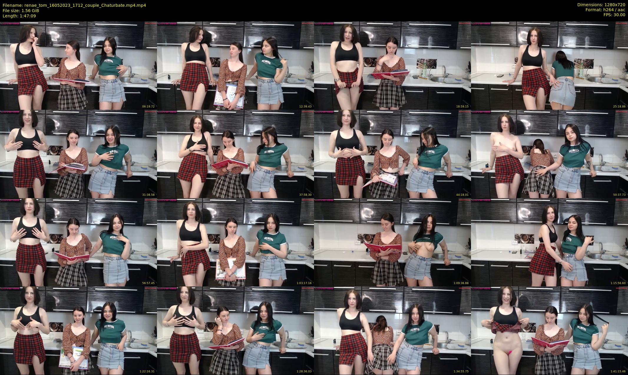 renae_tom — 108 minute Chaturbate couple cam show recording, 720p, May 16, 2023