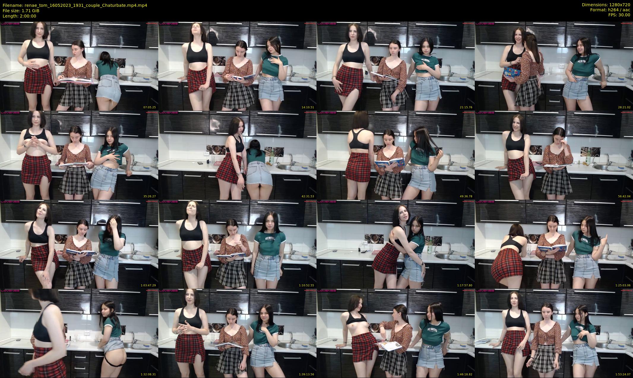 renae_tom — 120 minute Chaturbate couple cam show recording, 720p, May 16, 2023