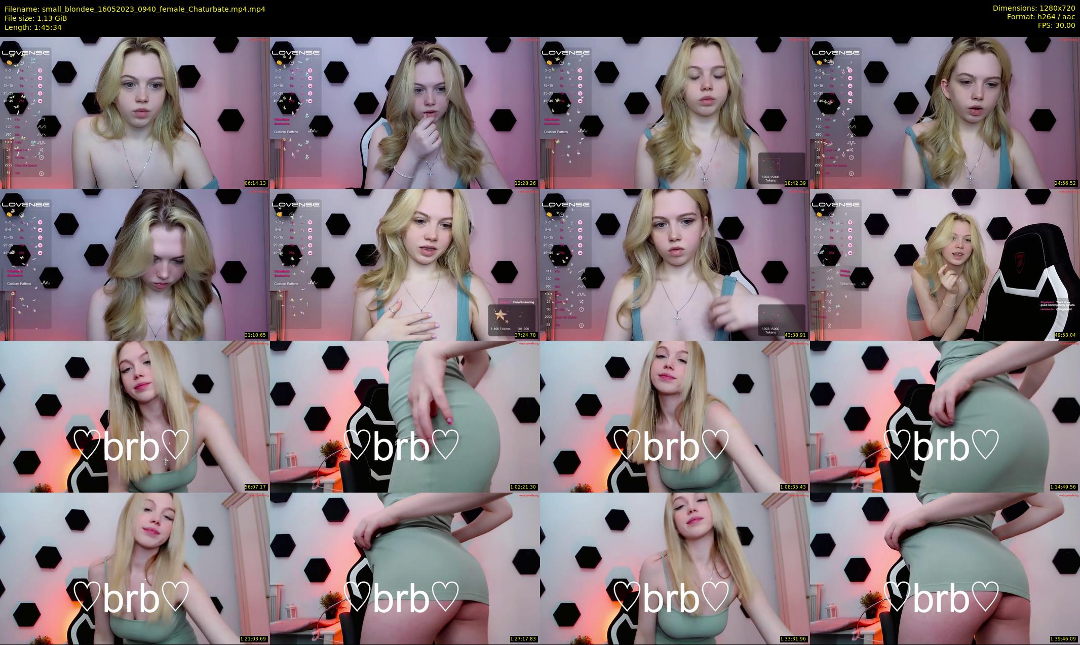 small_blondee — 106 minute Chaturbate female cam show recording, 720p, May 16, 2023