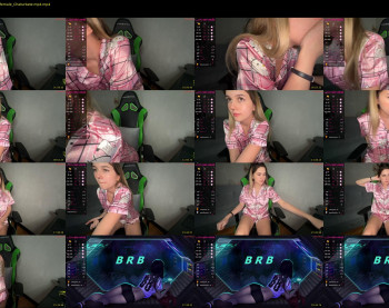 vrchan — 34 minute Chaturbate couple cam show recording, 720p, May 16, 2023