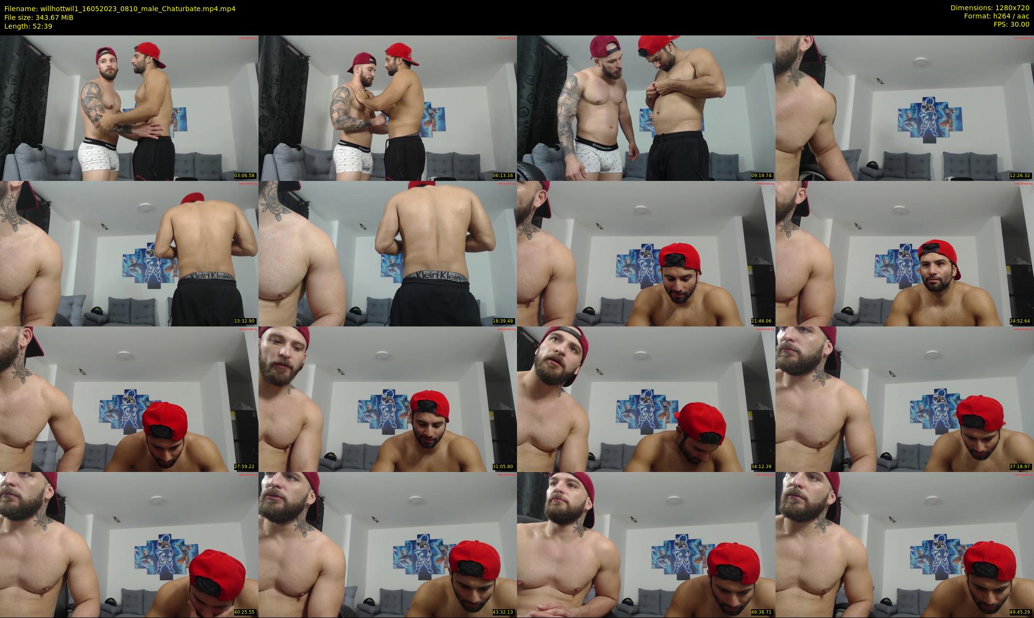 willhottwil1 — 53 minute Chaturbate couple cam show recording, 720p, May 16, 2023