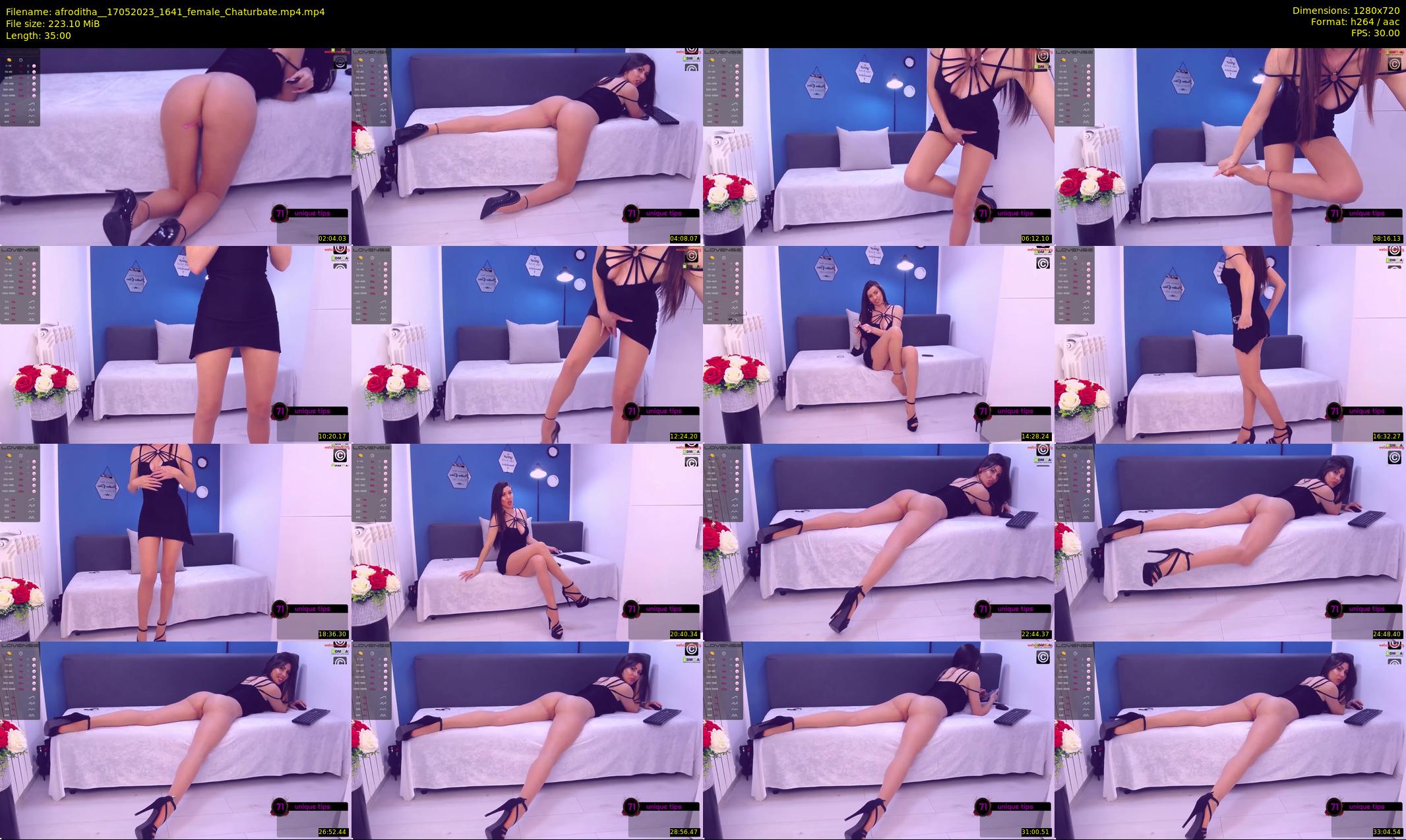 afroditha_ — 35 minute Chaturbate female cam show recording, 720p, May 17, 2023