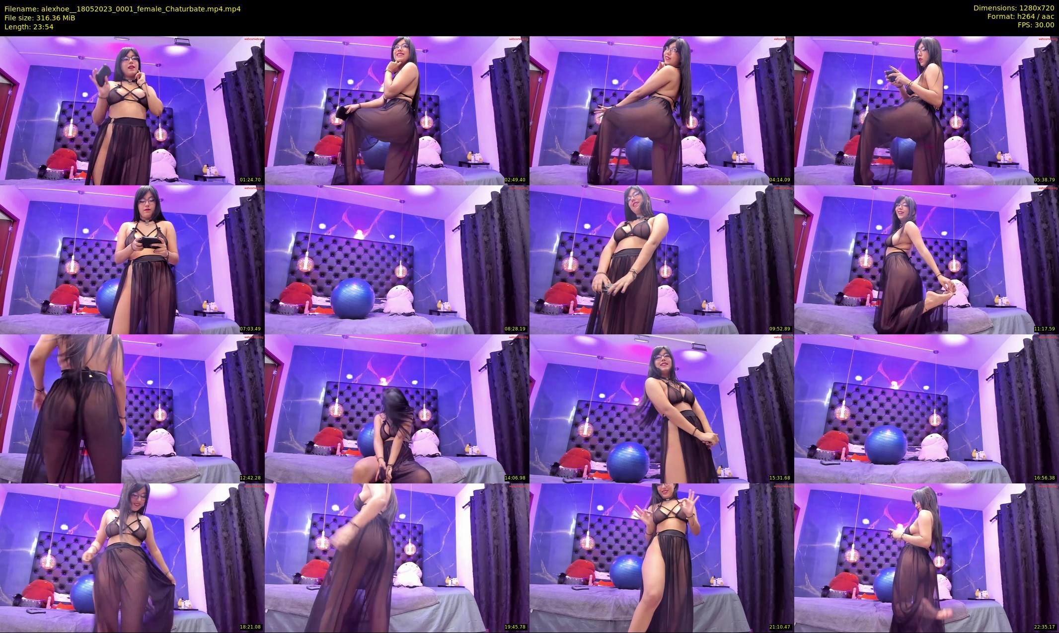 alexhoe_ — 24 minute Chaturbate female cam show recording, 720p, May 18, 2023