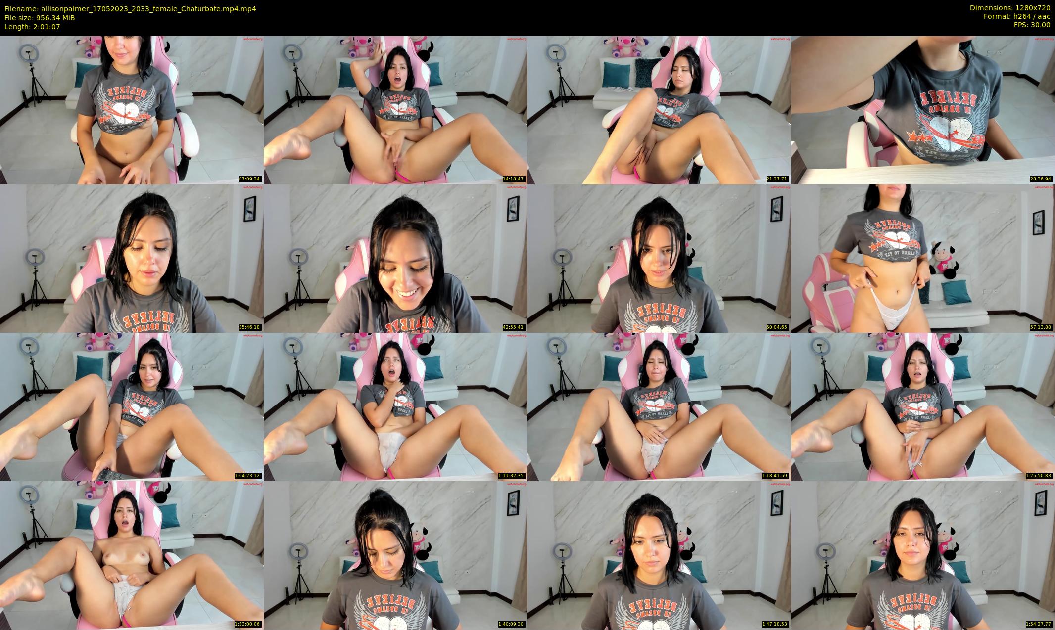 allisonpalmer — 122 minute Chaturbate female cam show recording, 720p, May 17, 2023