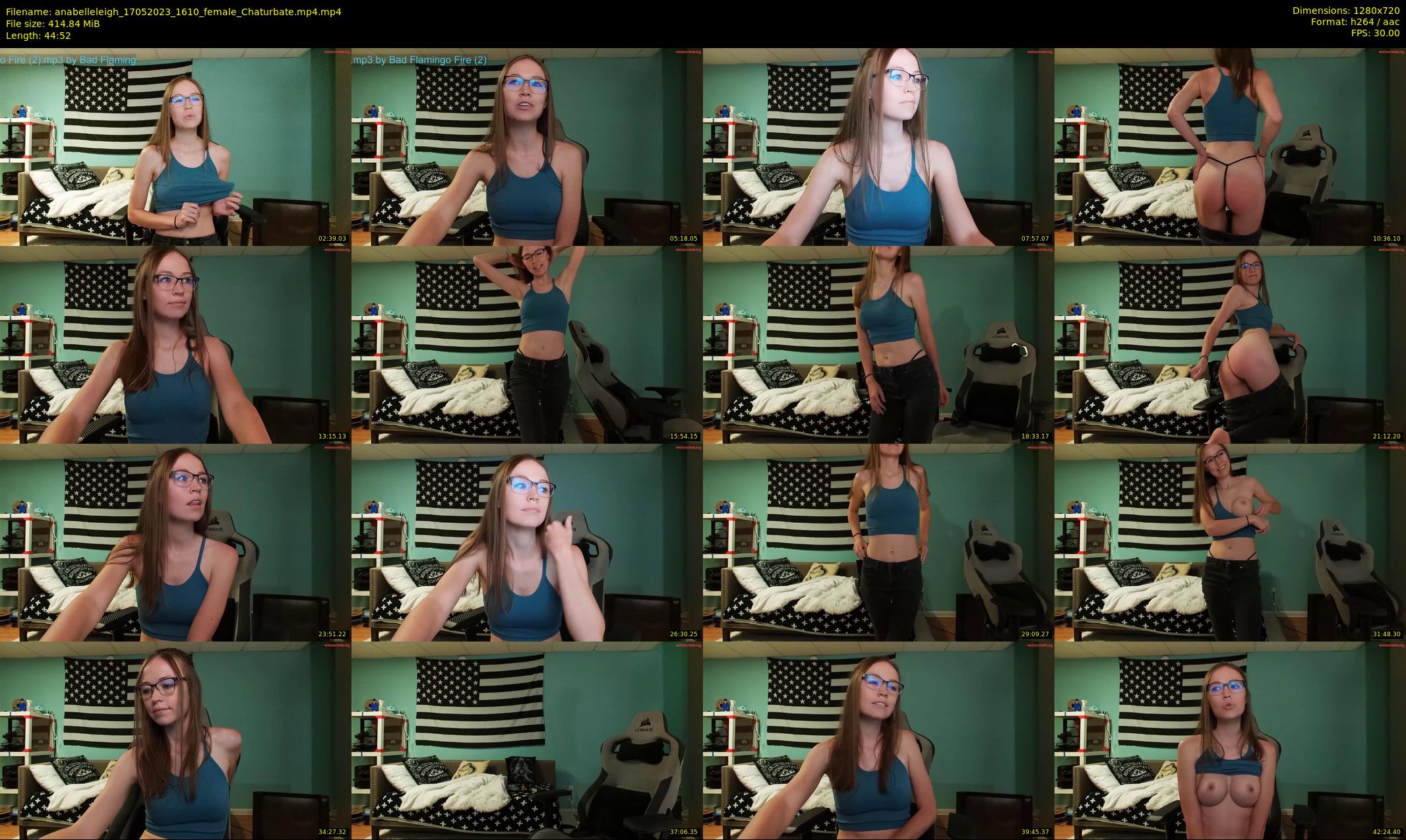 anabelleleigh — 45 minute Chaturbate female cam show recording, 720p, May 17, 2023