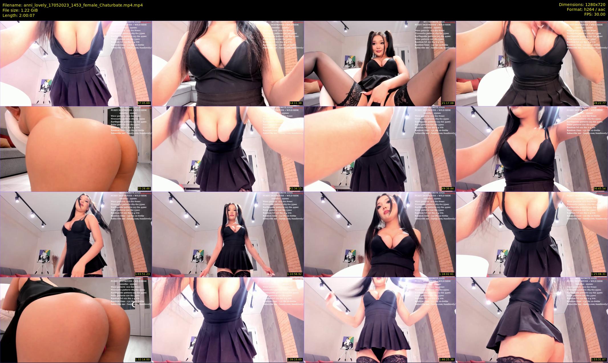 anni_lovely — 121 minute Chaturbate female cam show recording, 720p, May 17, 2023