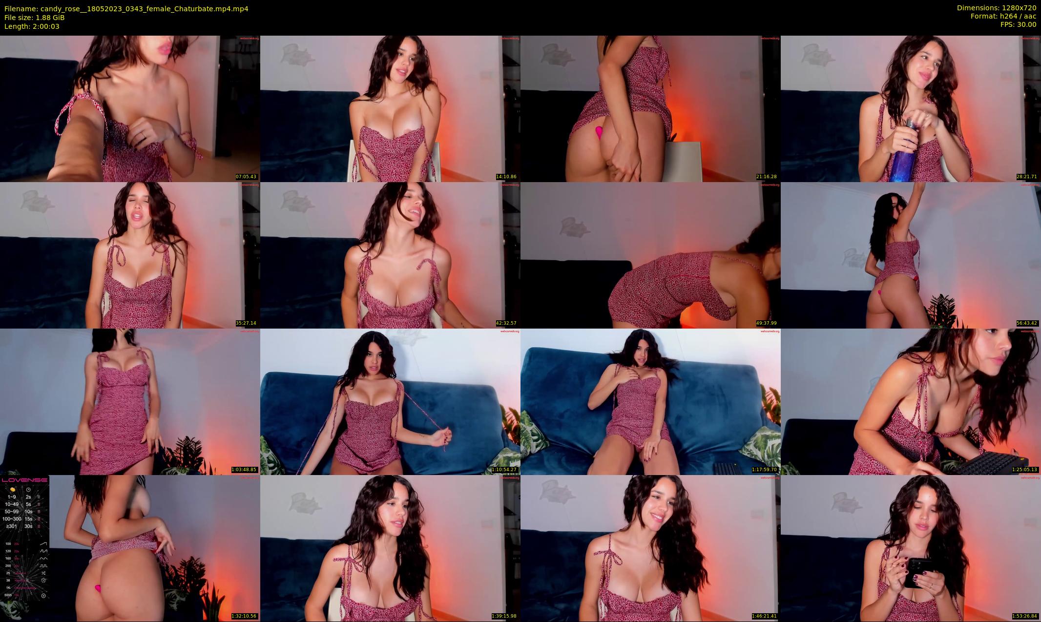 candy_rose_ — 121 minute Chaturbate female cam show recording, 720p, May 18, 2023