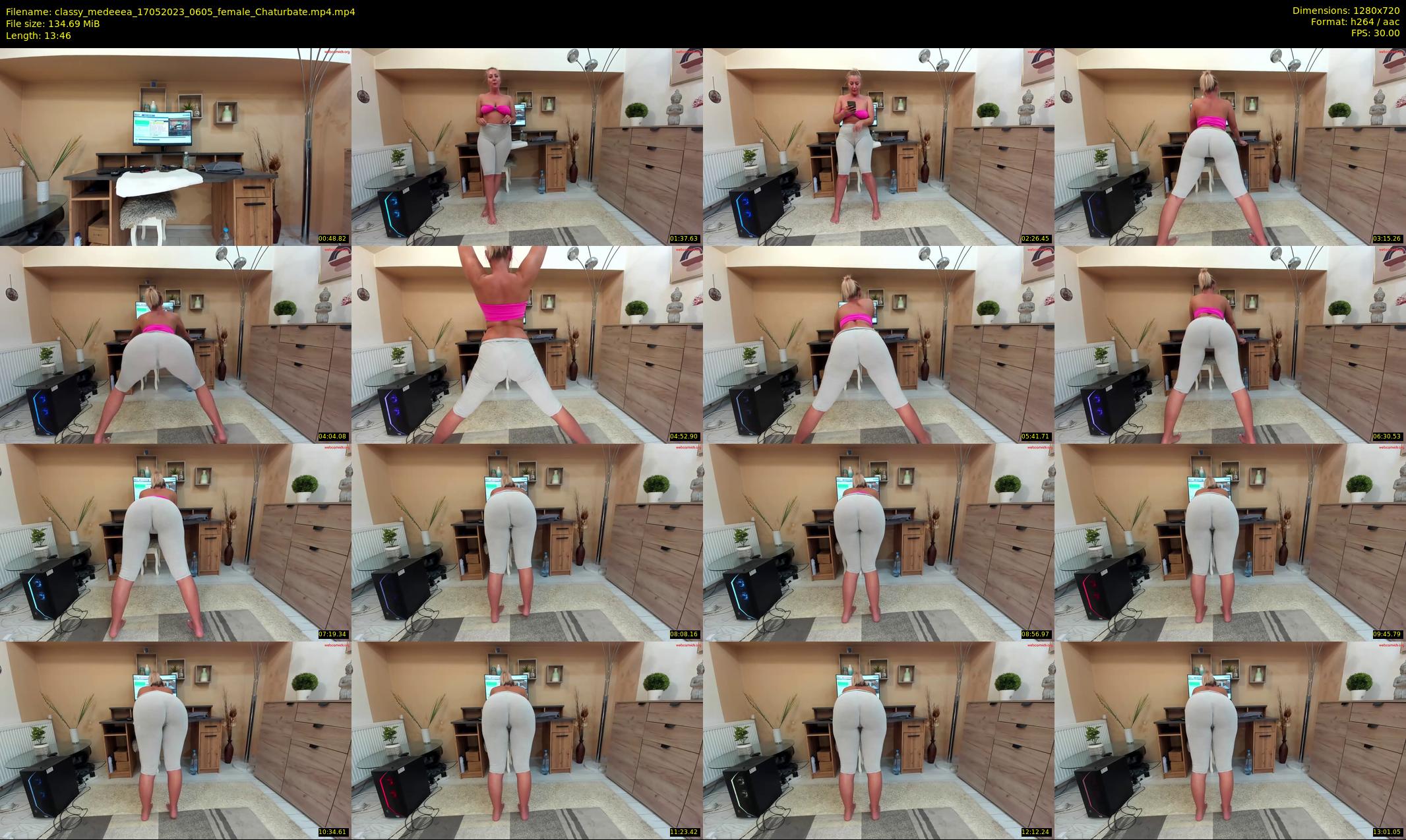 classy_medeeea — 14 minute Chaturbate female cam show recording, 720p, May 17, 2023