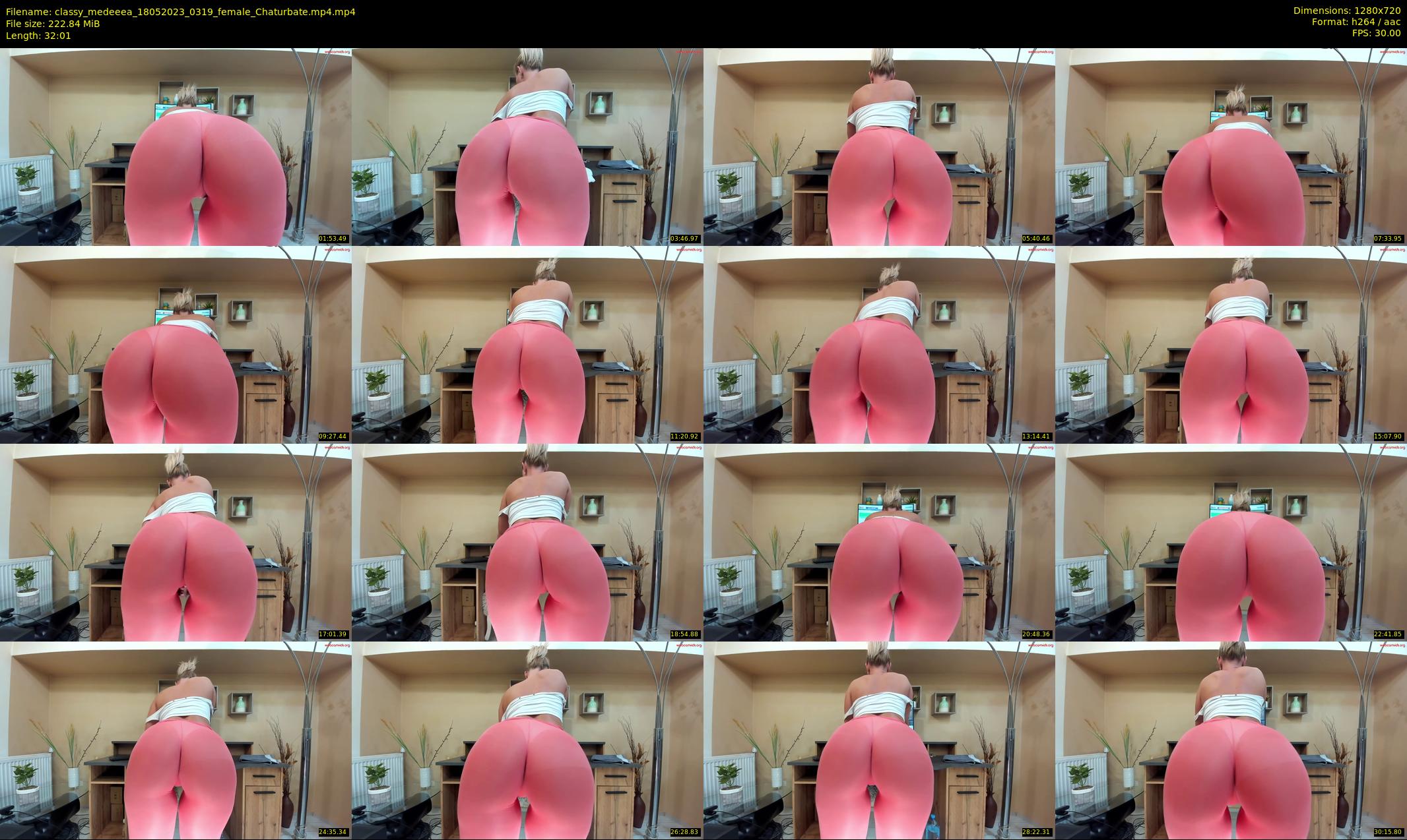classy_medeeea — 33 minute Chaturbate female cam show recording, 720p, May 18, 2023