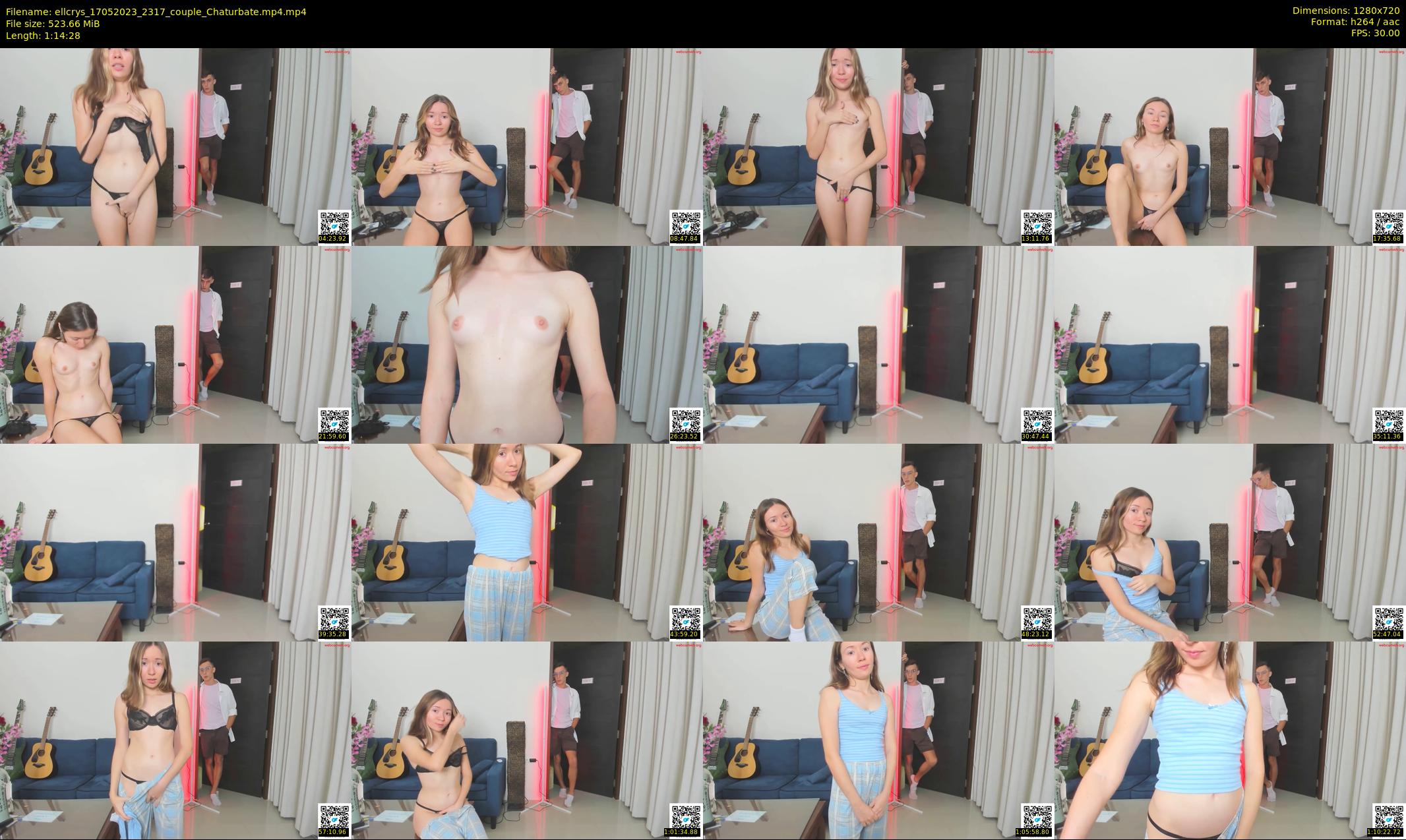 ellcrys — 75 minute Chaturbate couple cam show recording, 720p, May 17, 2023