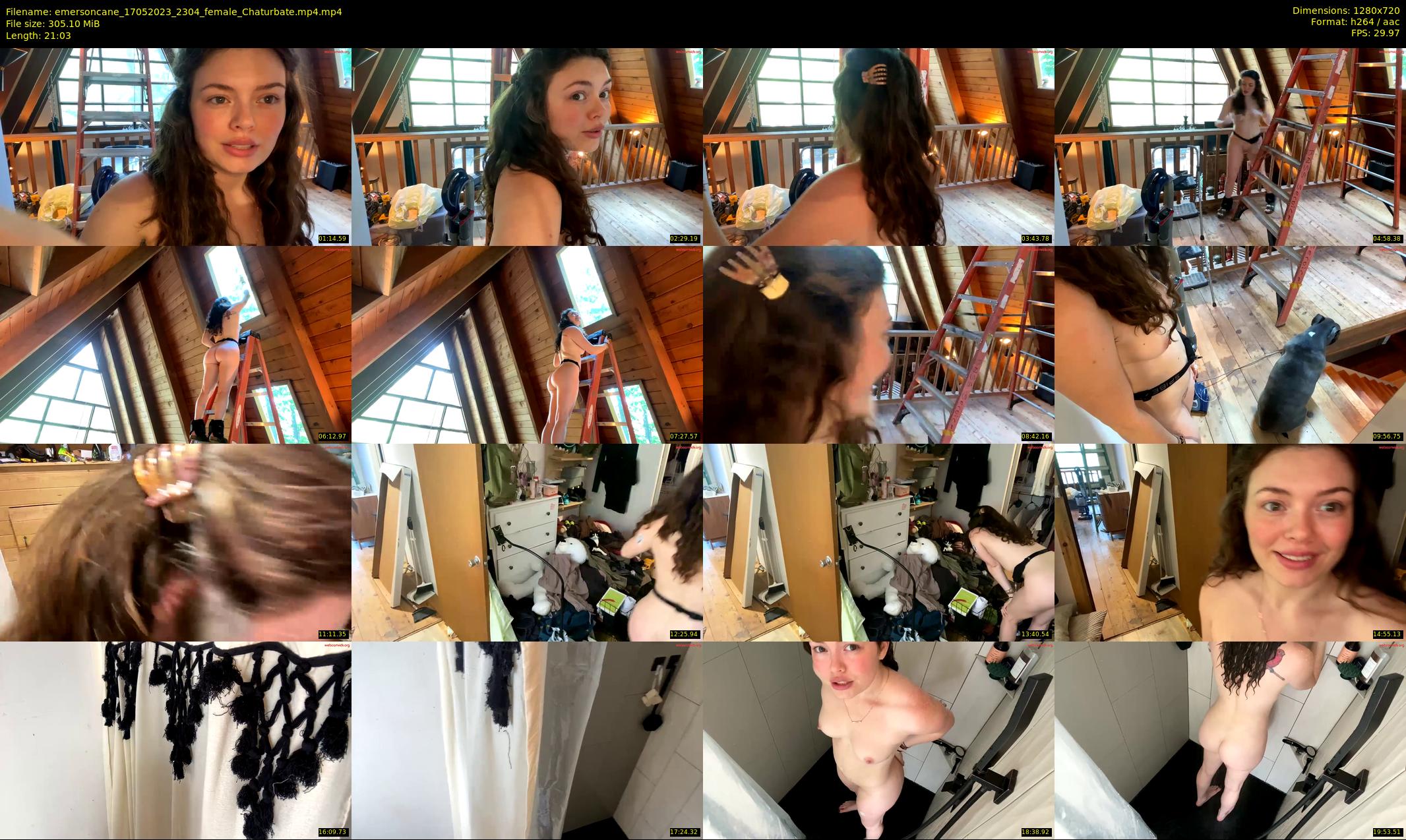emersoncane — 22 minute Chaturbate female cam show recording, 720p, May 17, 2023