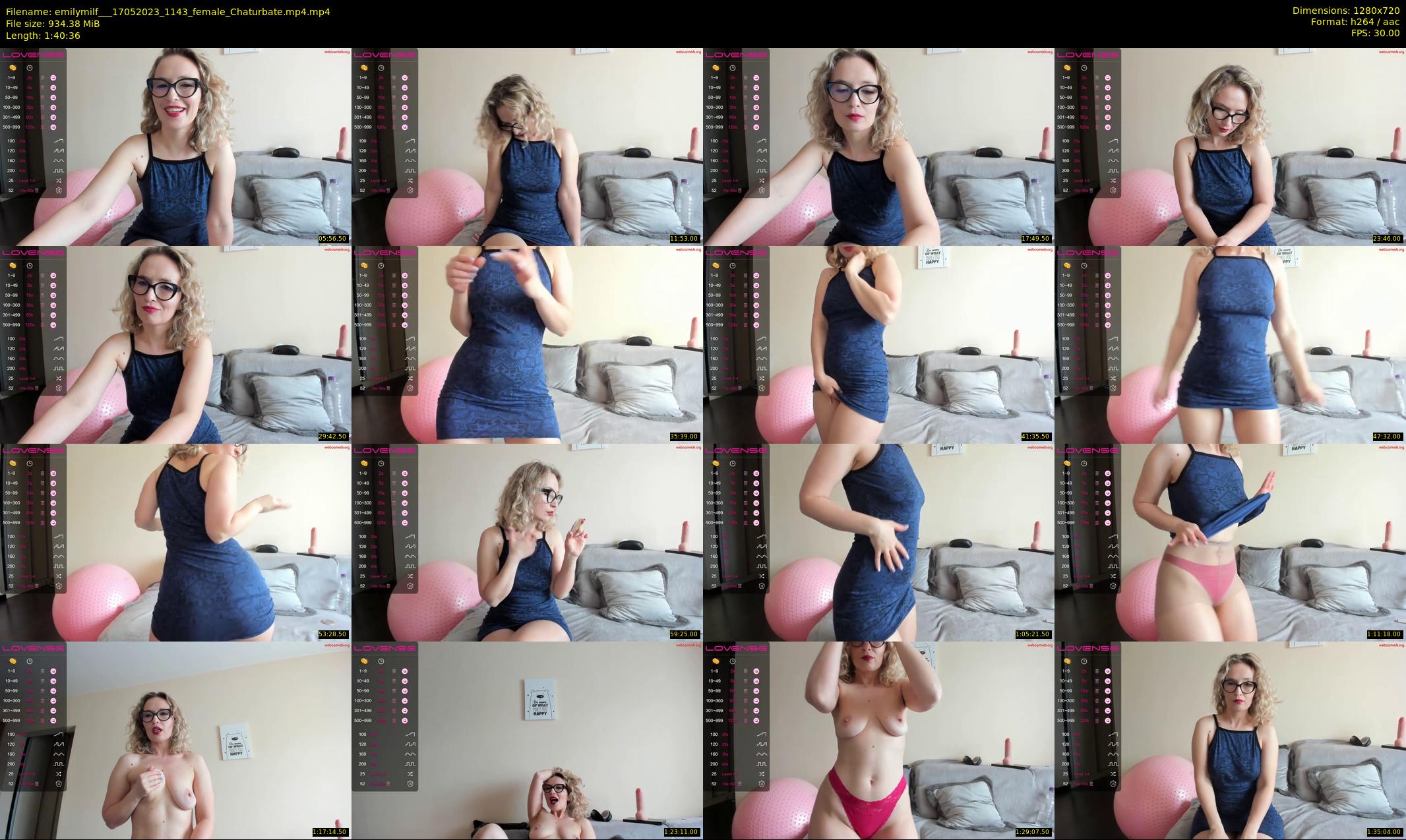 emilymilf__ — 101 minute Chaturbate female cam show recording, 720p, May 17, 2023
