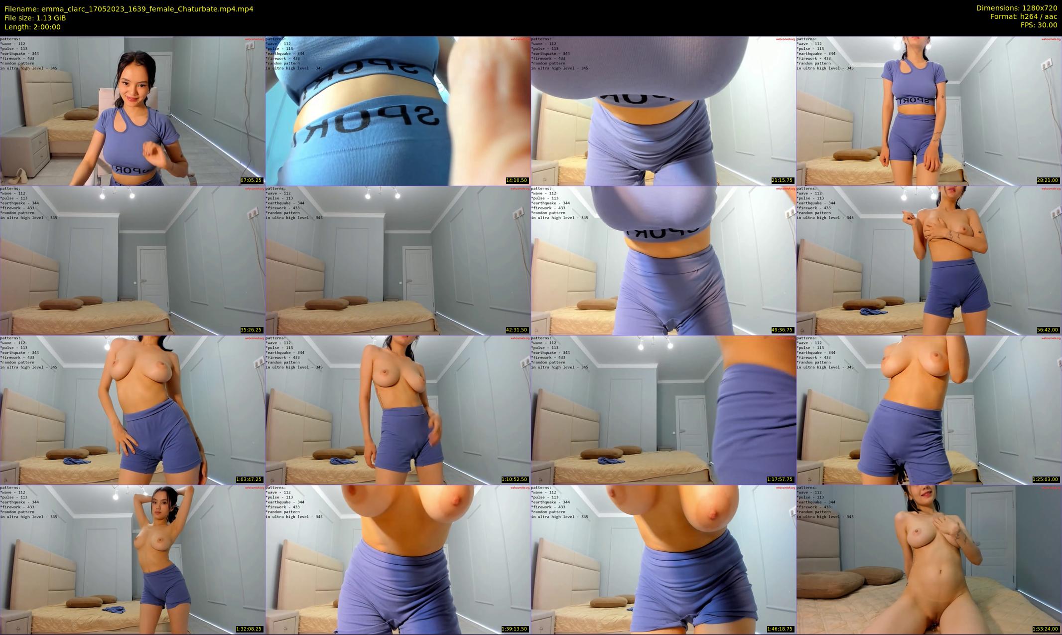 emma_clarc — 120 minute Chaturbate female cam show recording, 720p, May 17, 2023