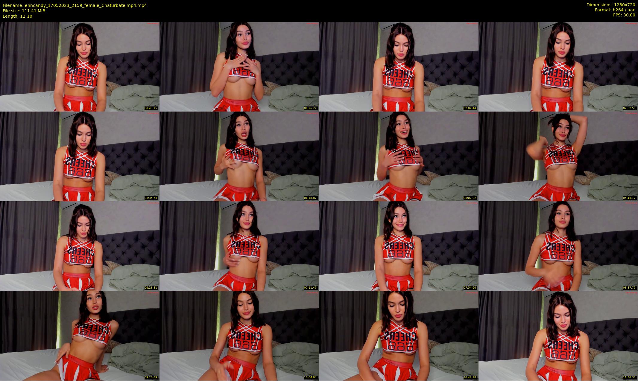 enncandy — 13 minute Chaturbate female cam show recording, 720p, May 17, 2023