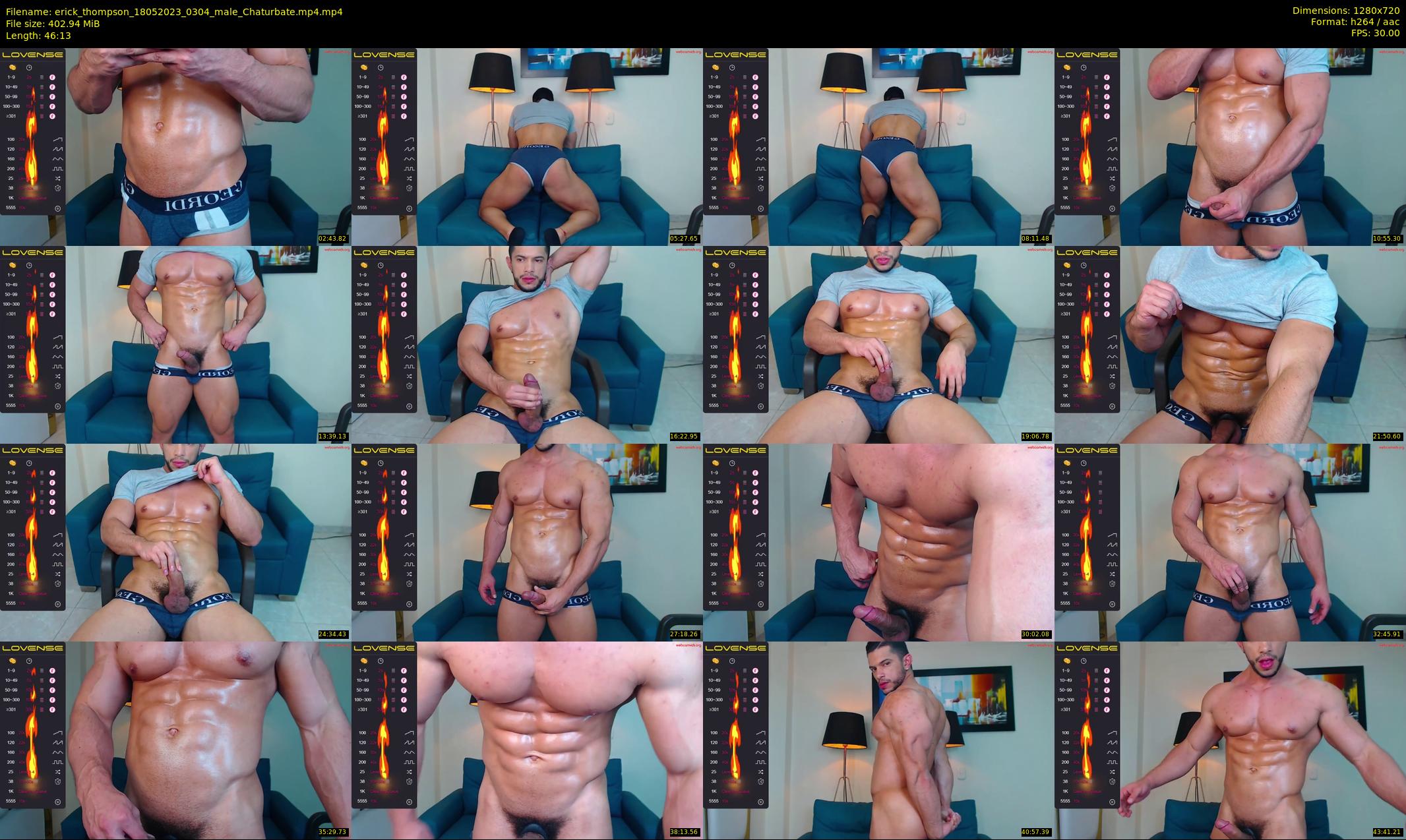 erick_thompson — 47 minute Chaturbate male cam show recording, 720p, May 18, 2023