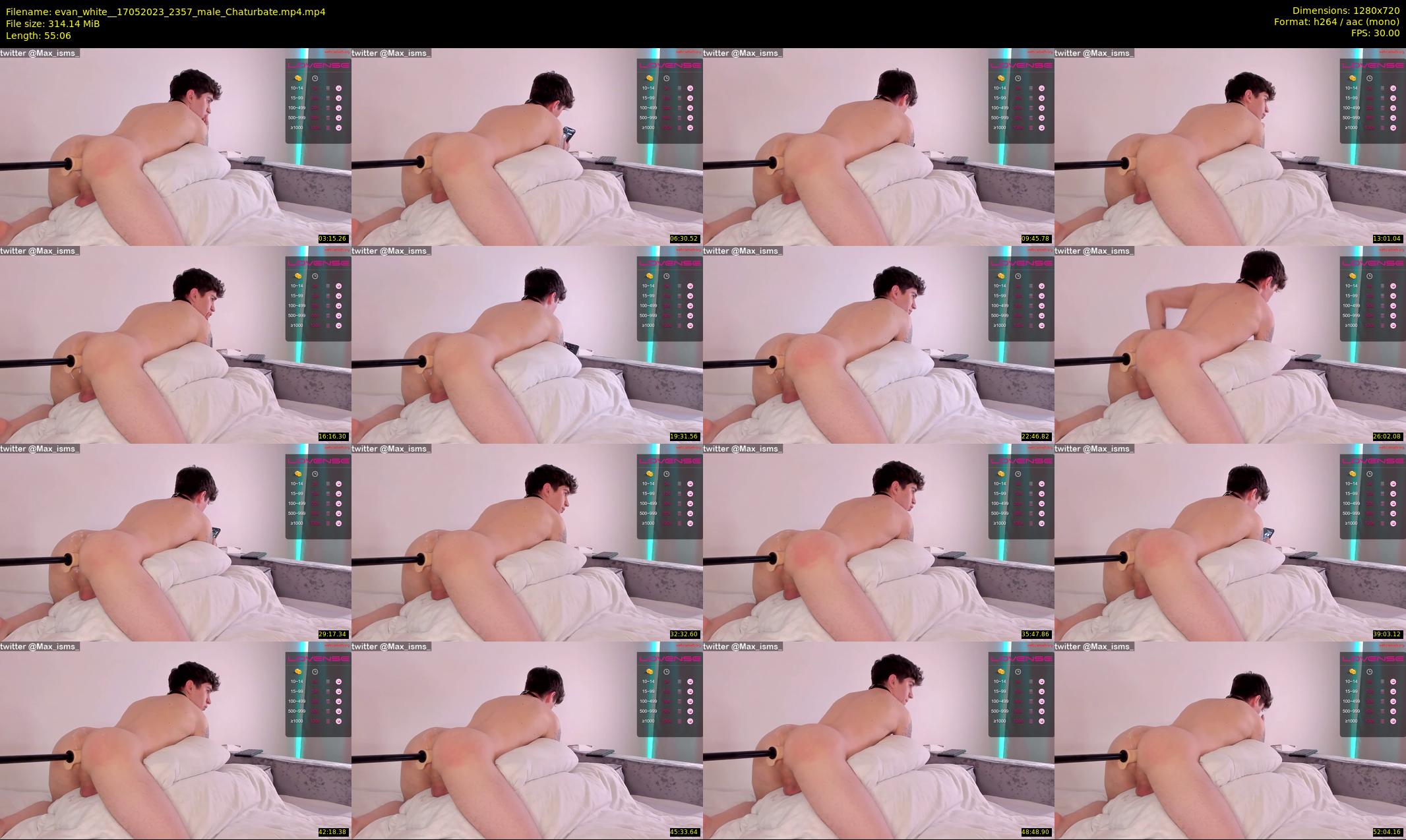 evan_white_ — 56 minute Chaturbate male cam show recording, 720p, May 17, 2023