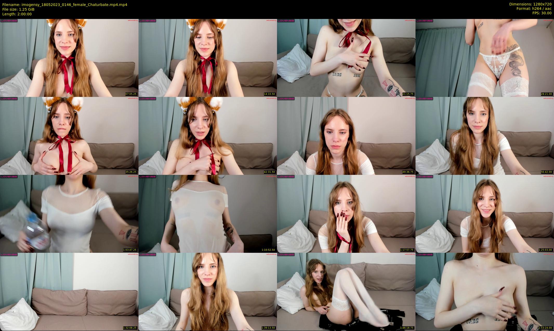 imogensy — 120 minute Chaturbate female cam show recording, 720p, May 18, 2023