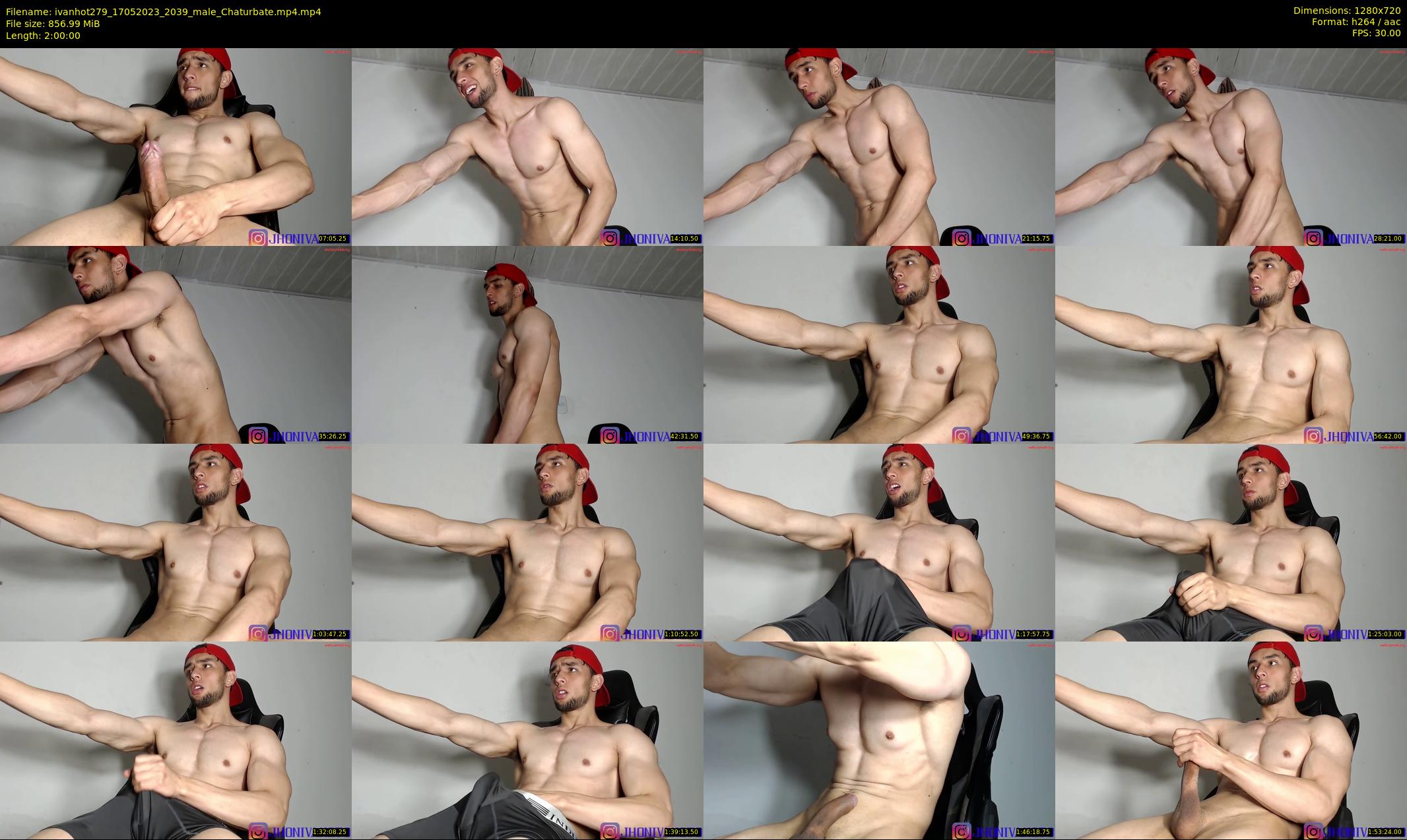 ivanhot279 — 120 minute Chaturbate male cam show recording, 720p, May 17, 2023