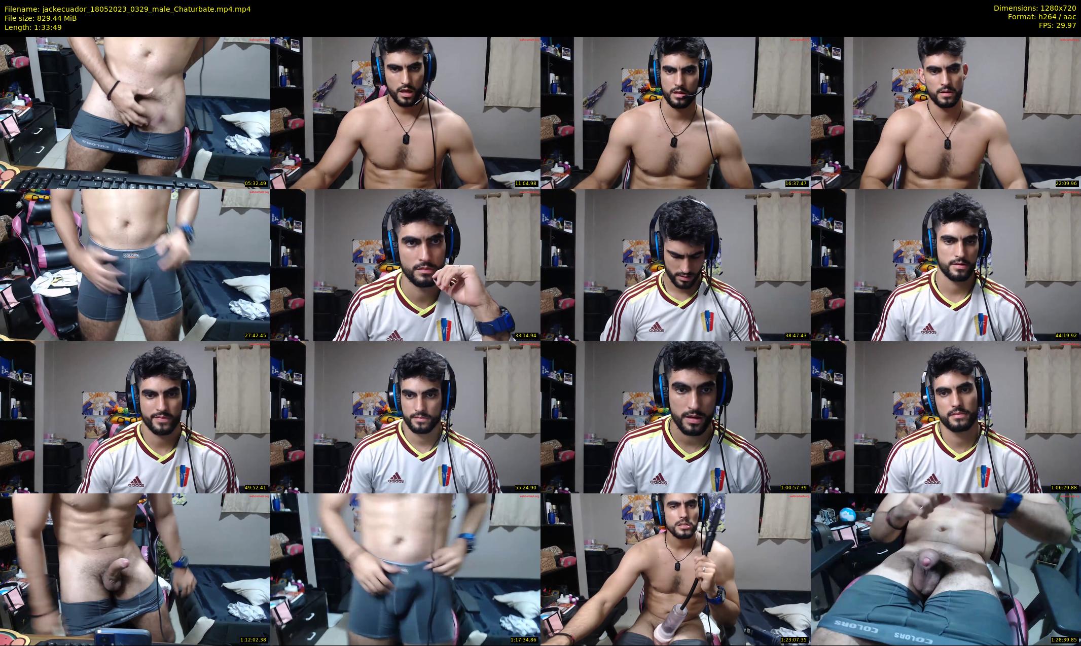 jackecuador — 94 minute Chaturbate male cam show recording, 720p, May 18, 2023