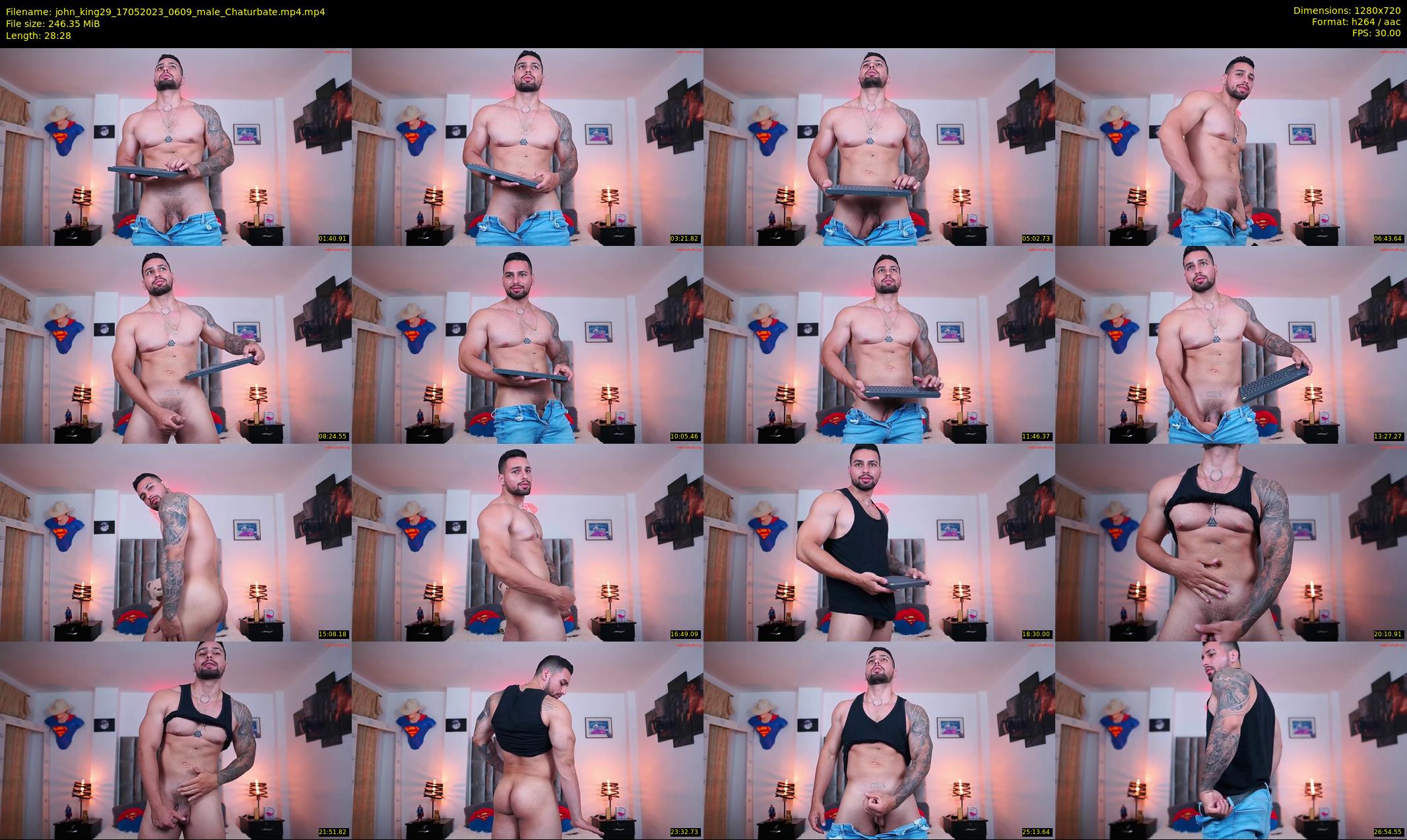 john_king29 — 29 minute Chaturbate male cam show recording, 720p, May 17, 2023