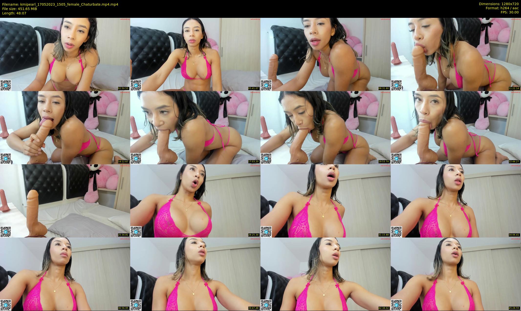 kmipearl — 49 minute Chaturbate female cam show recording, 720p, May 17, 2023