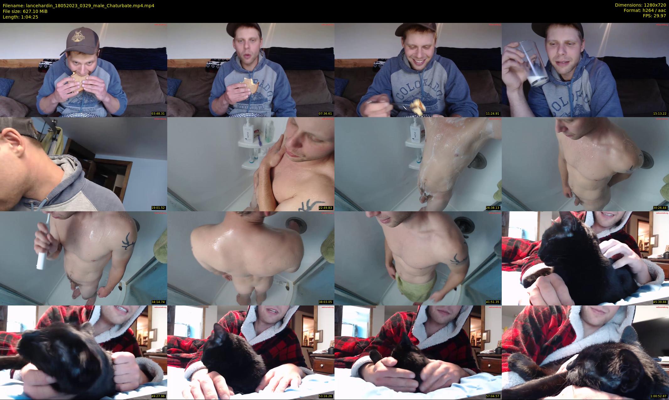 lancehardin — 65 minute Chaturbate male cam show recording, 720p, May 18, 2023