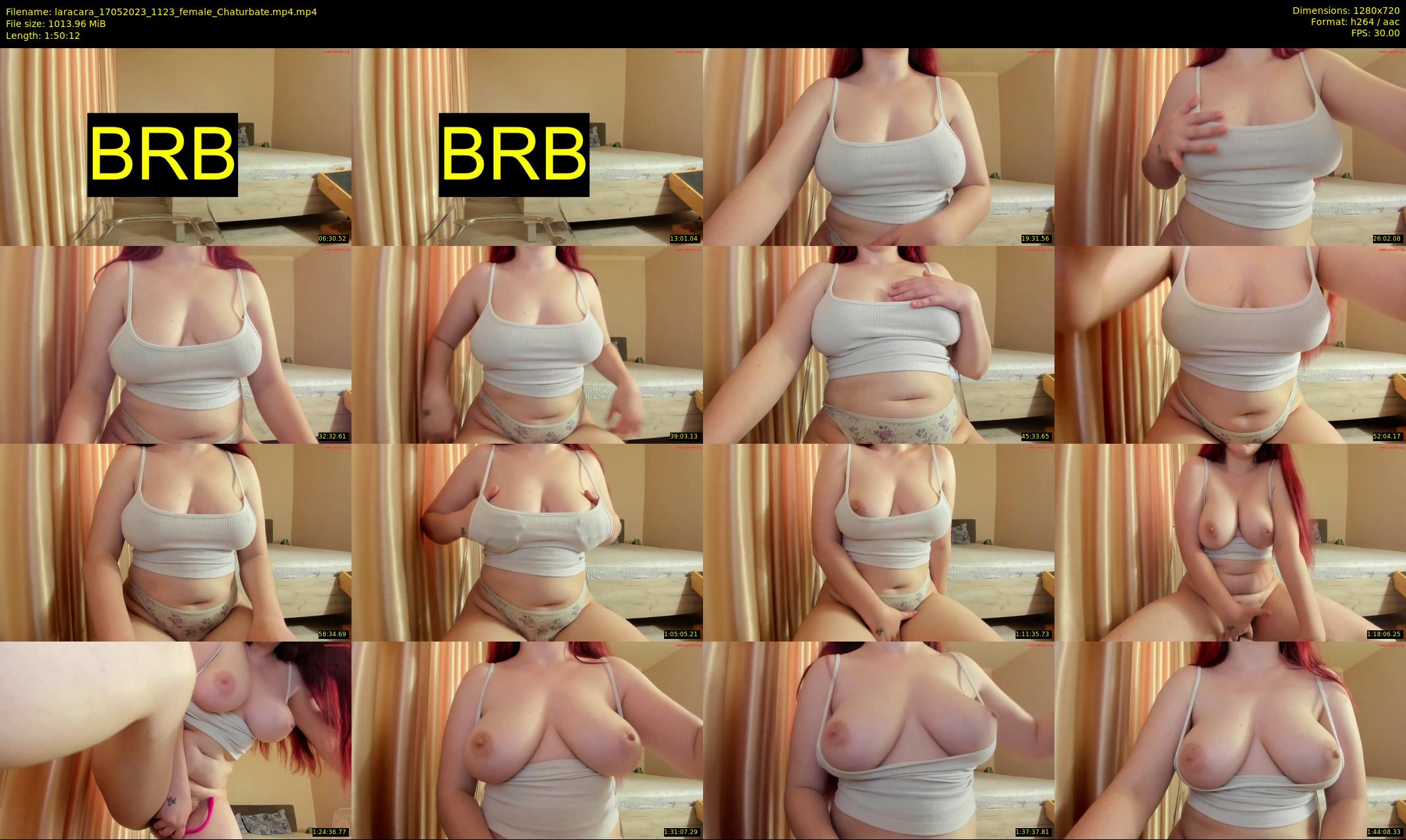 laracara — 111 minute Chaturbate female cam show recording, 720p, May 17, 2023