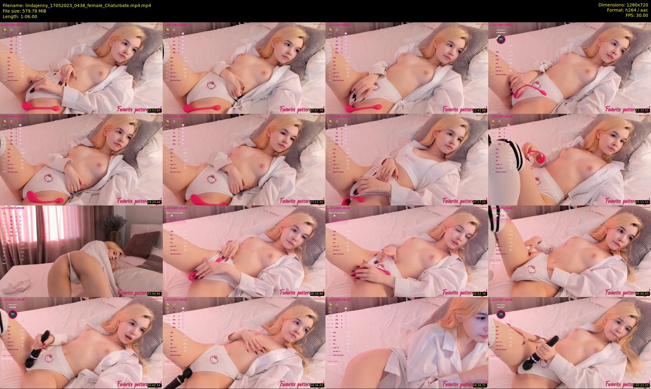 lindajenny — 66 minute Chaturbate couple cam show recording, 720p, May 17, 2023