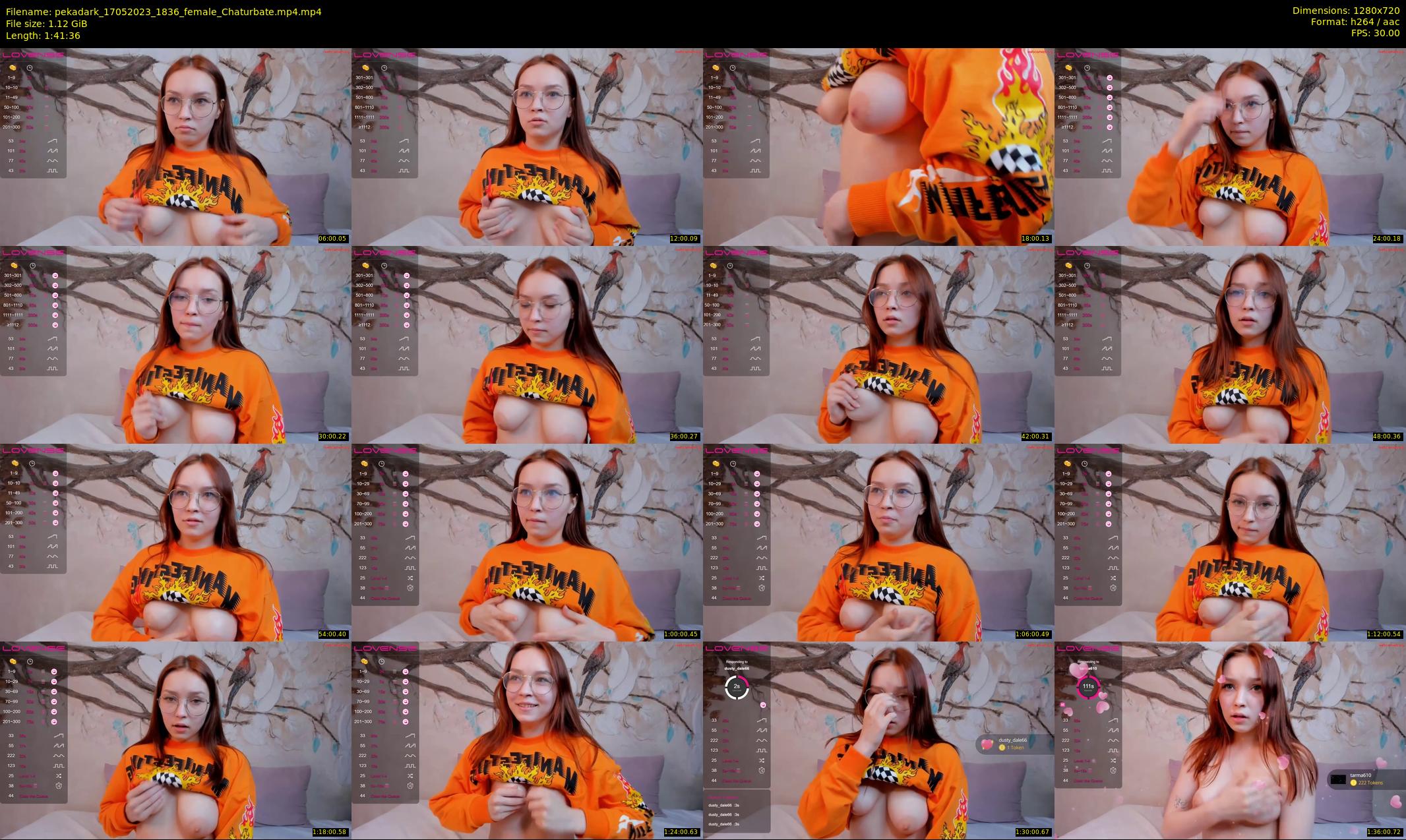 pekadark — 102 minute Chaturbate female cam show recording, 720p, May 17, 2023