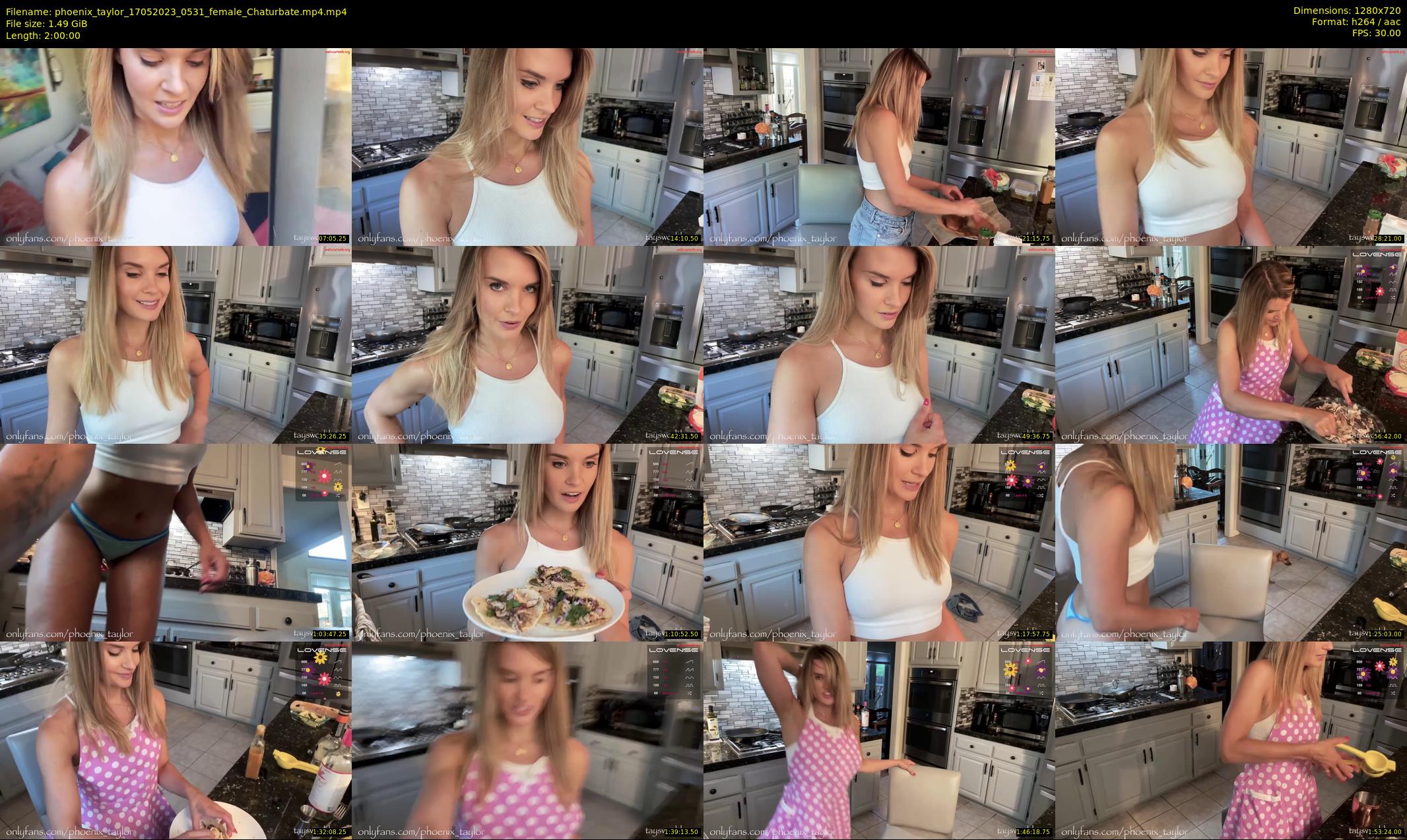phoenix_taylor — 120 minute Chaturbate female cam show recording, 720p, May 17, 2023