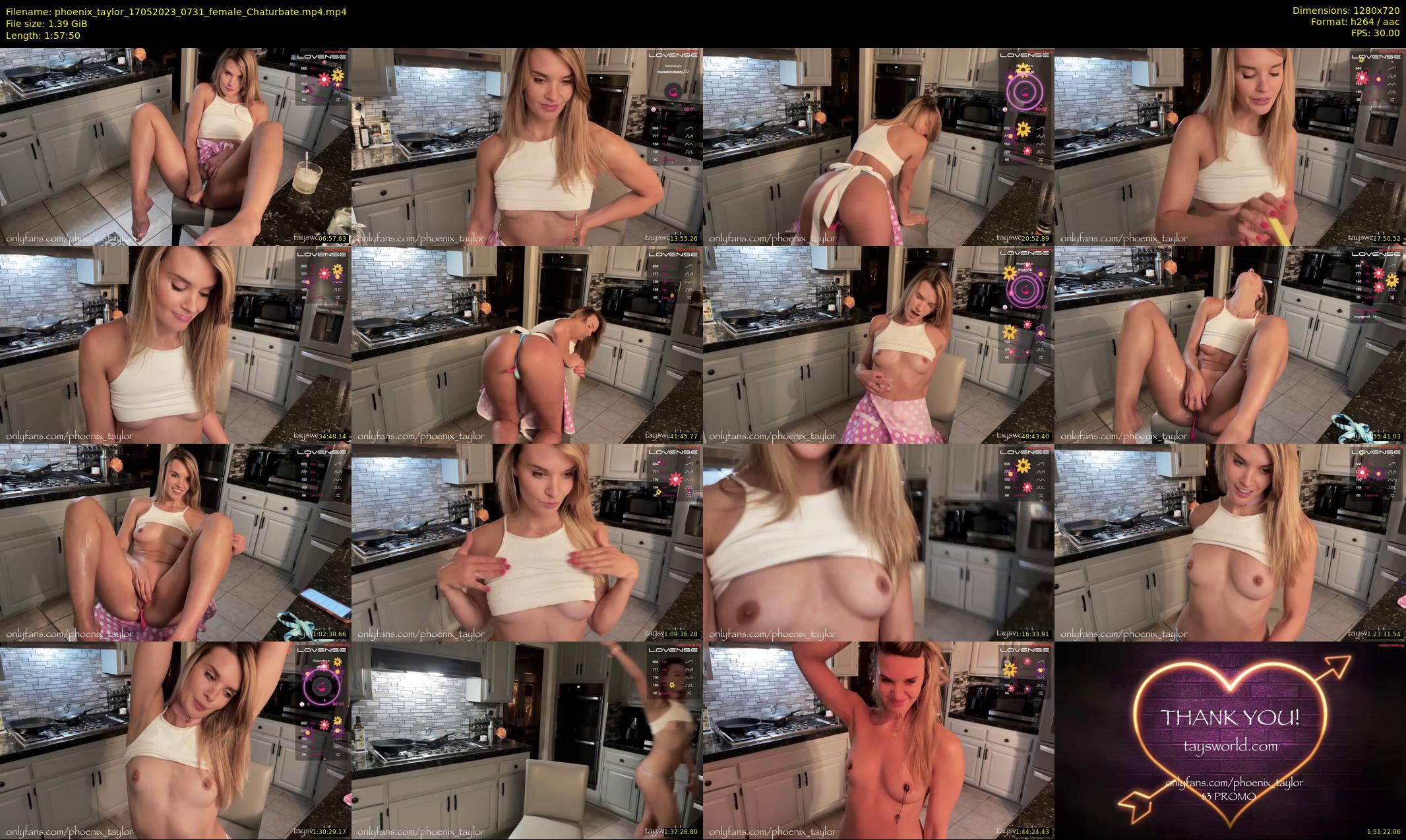 phoenix_taylor — 118 minute Chaturbate female cam show recording, 720p, May 17, 2023