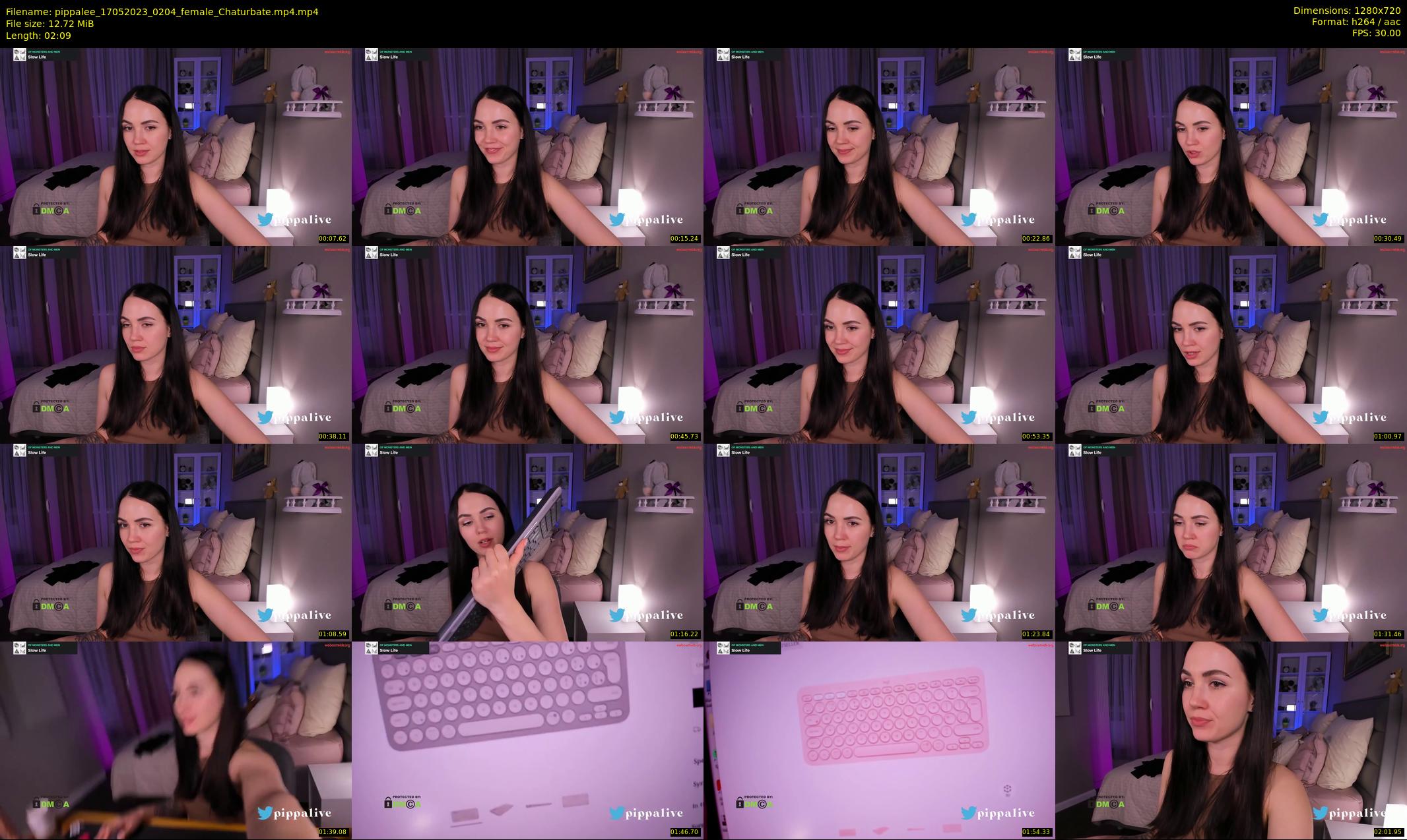 pippalee — 3 minute Chaturbate female cam show recording, 720p, May 17, 2023