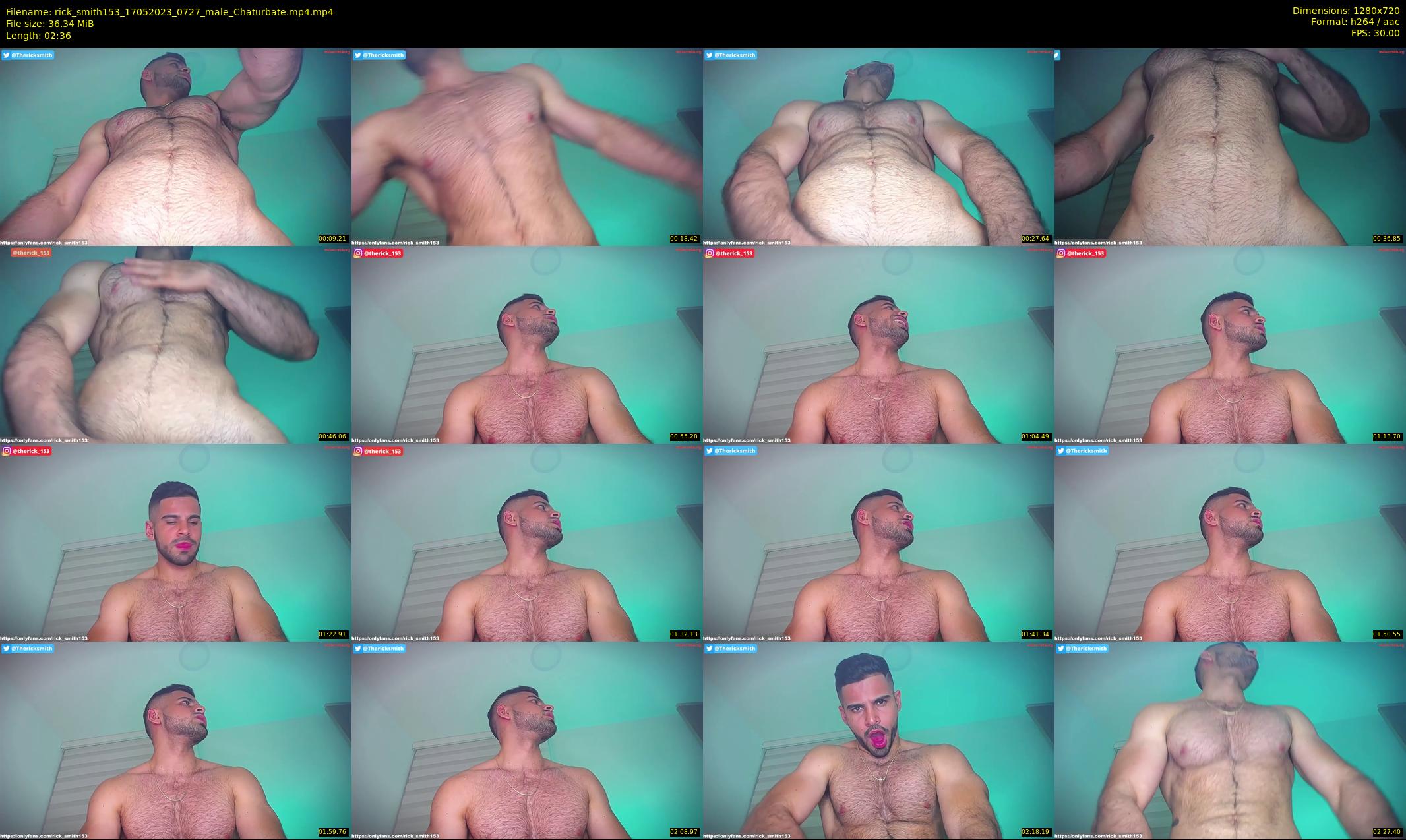 rick_smith153 — 3 minute Chaturbate male cam show recording, 720p, May 17, 2023