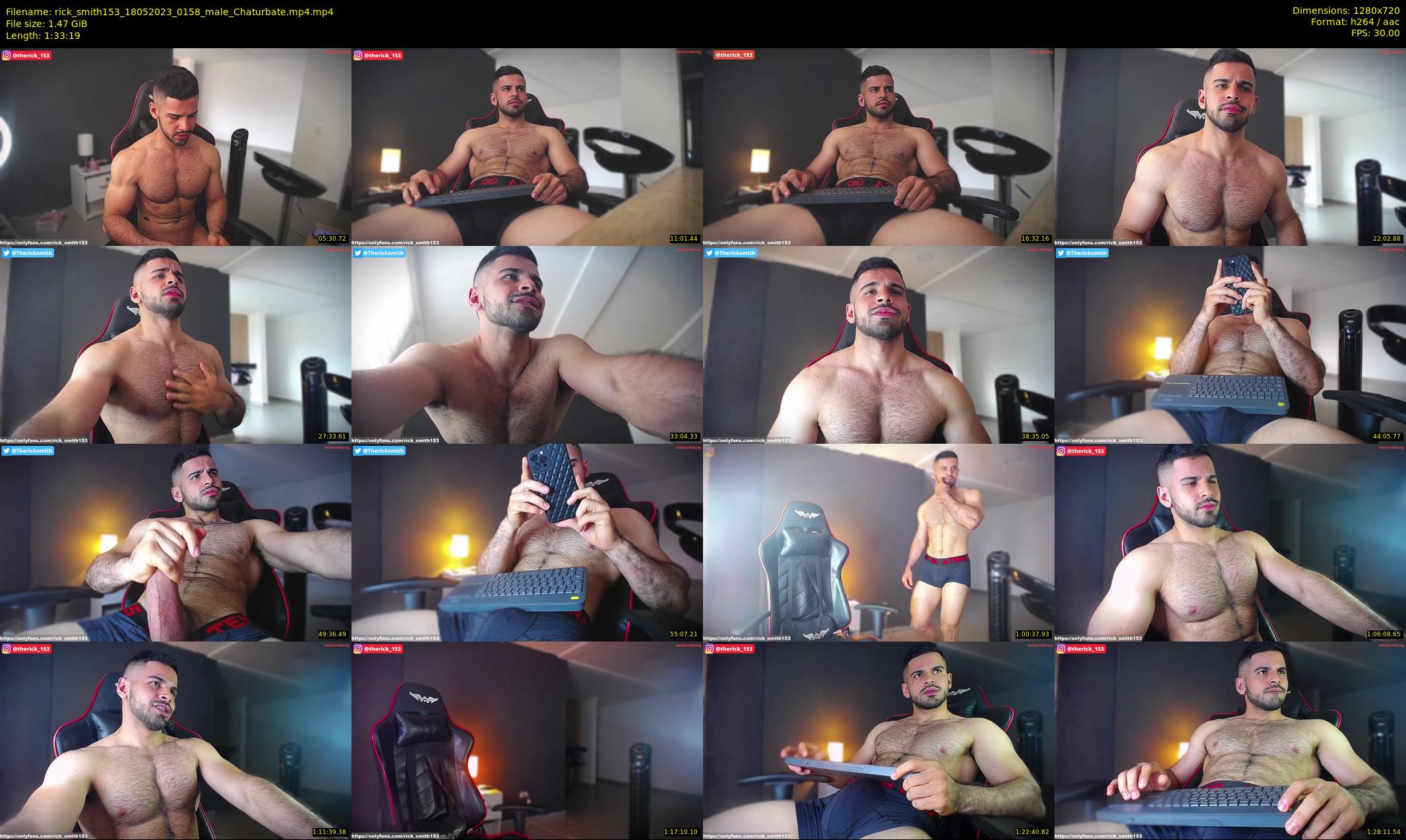 rick_smith153 — 94 minute Chaturbate male cam show recording, 720p, May 18, 2023