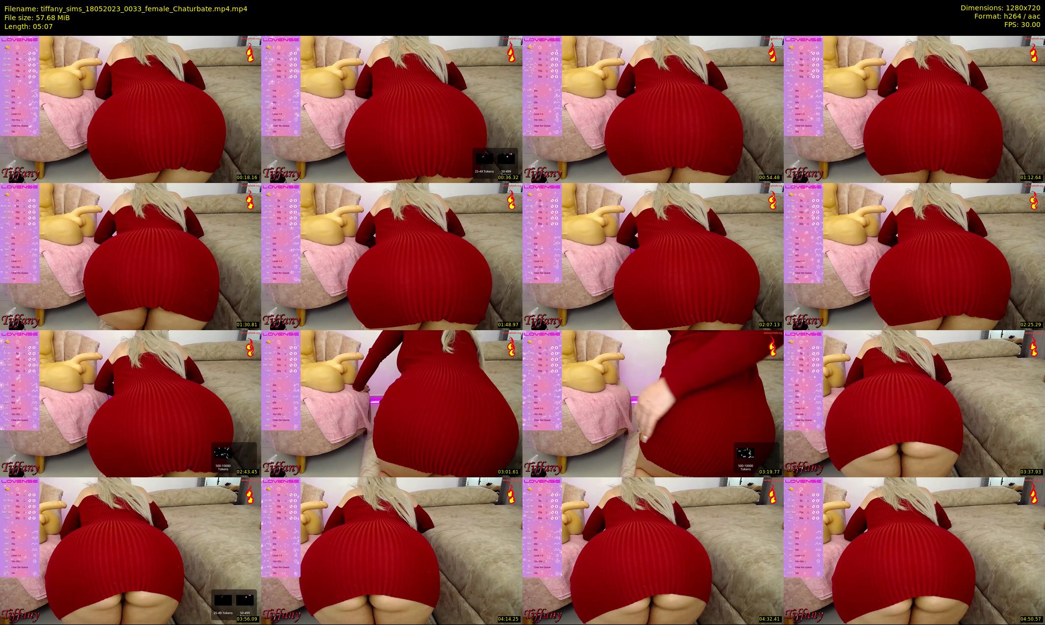 tiffany_sims — 6 minute Chaturbate female cam show recording, 720p, May 18, 2023