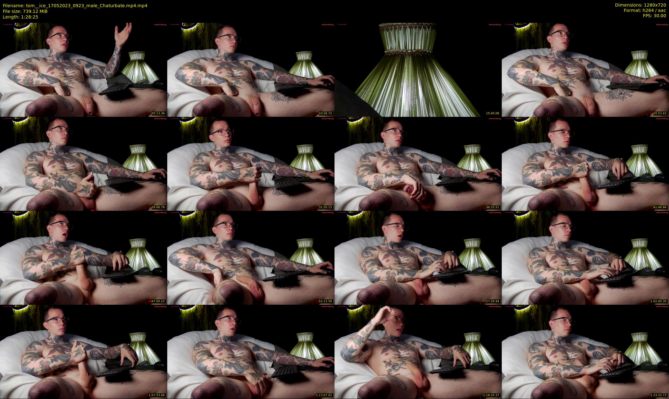 tom__ice — 89 minute Chaturbate male cam show recording, 720p, May 17, 2023