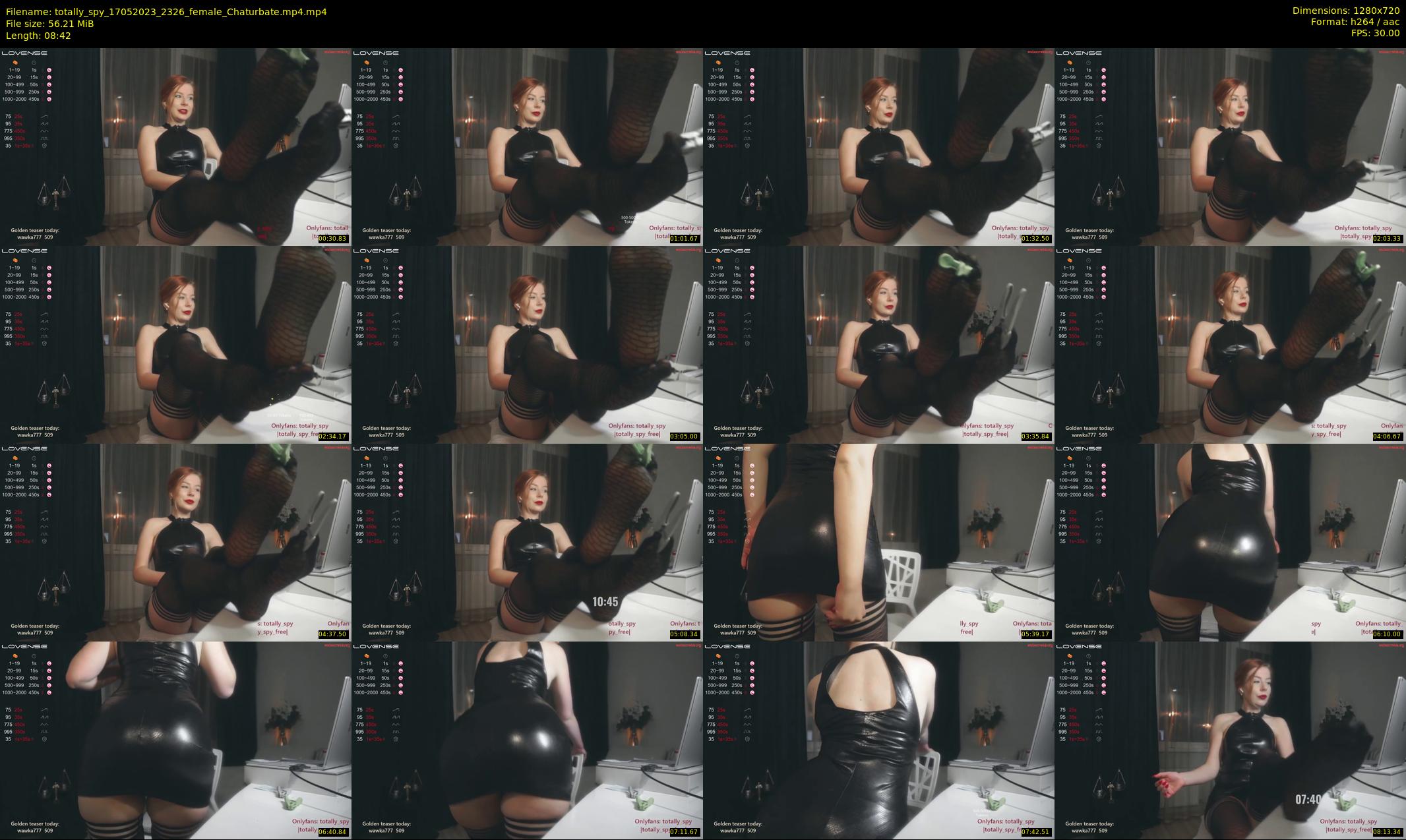 totally_spy — 9 minute Chaturbate female cam show recording, 720p, May 17, 2023